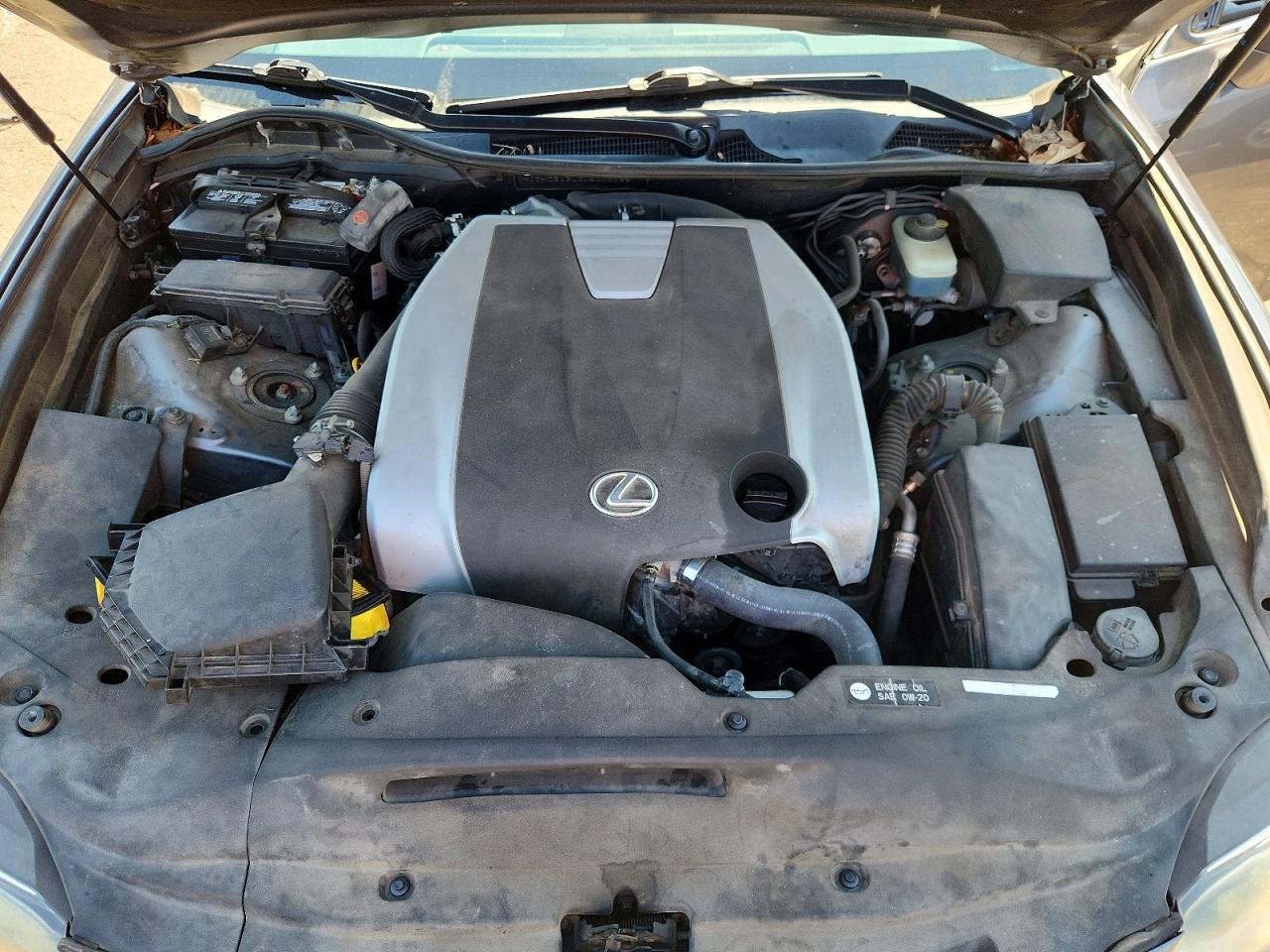 2013 Lexus Gs 350 Gray vin: JTHCE1BL3D5000366