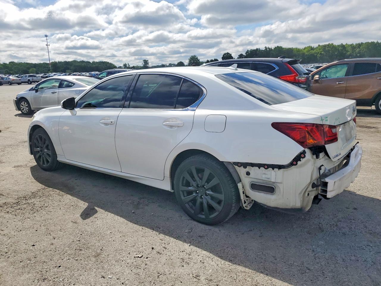 2013 Lexus Gs 350 White vin: JTHCE1BL3D5001761