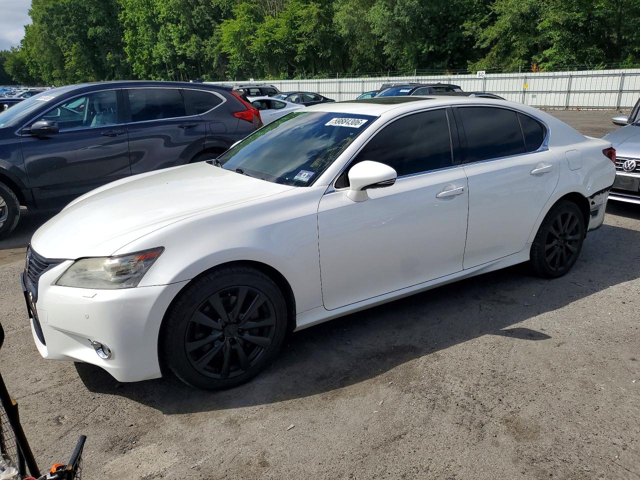 2013 Lexus Gs 350 White vin: JTHCE1BL3D5001761