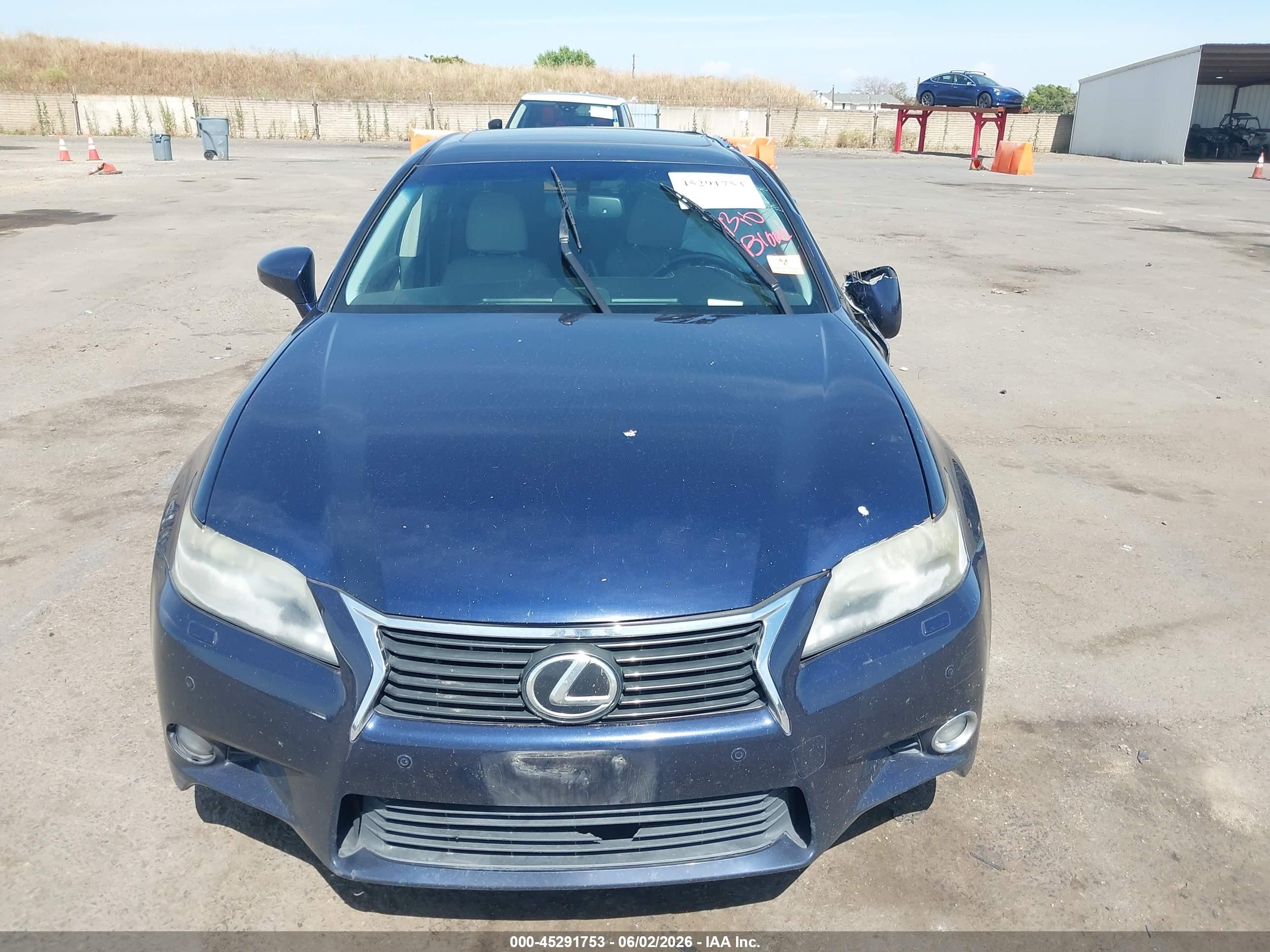2013 Lexus Gs 350   Blue vin: JTHCE1BL3D5002702