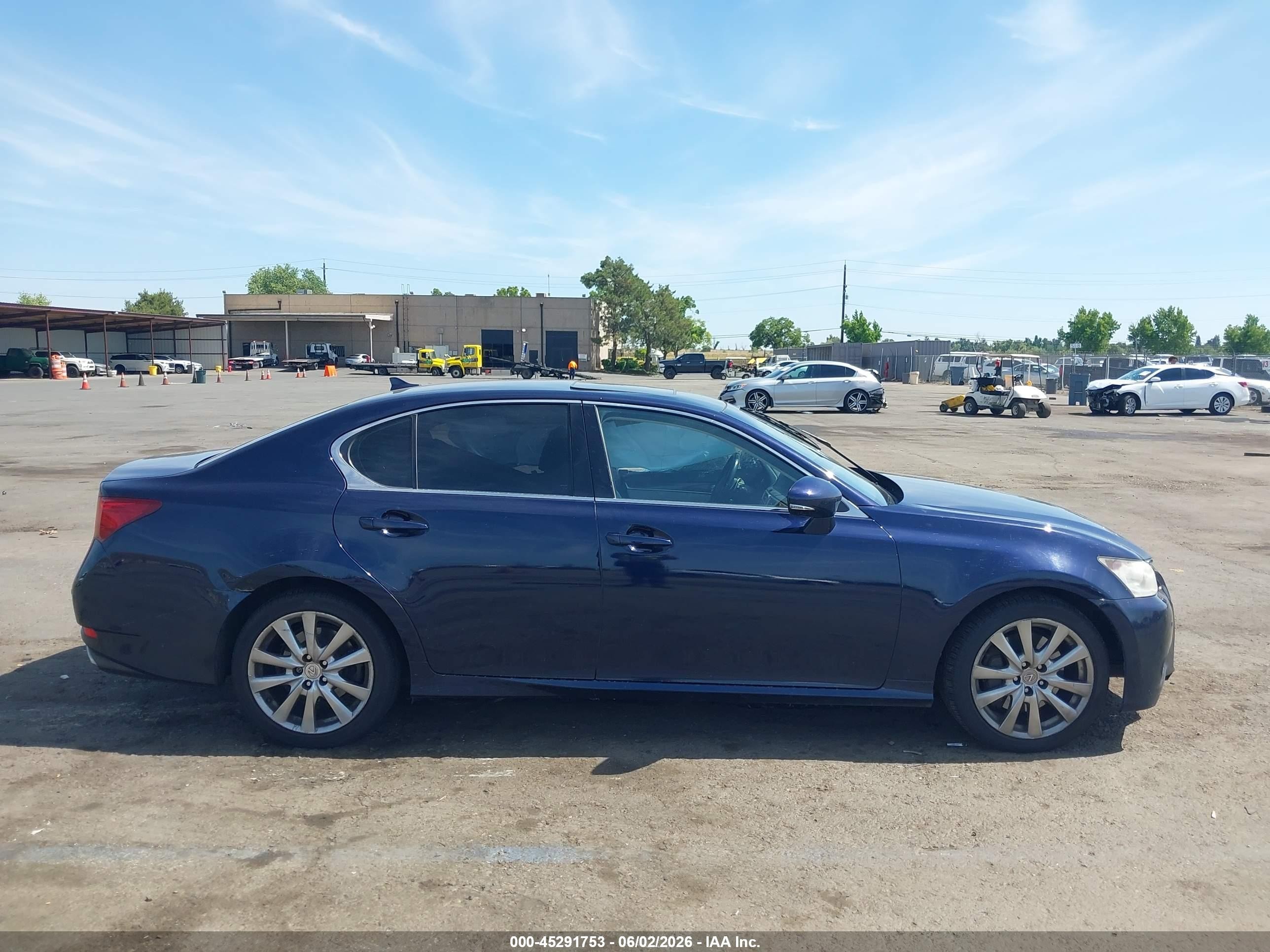 2013 Lexus Gs 350   Blue vin: JTHCE1BL3D5002702