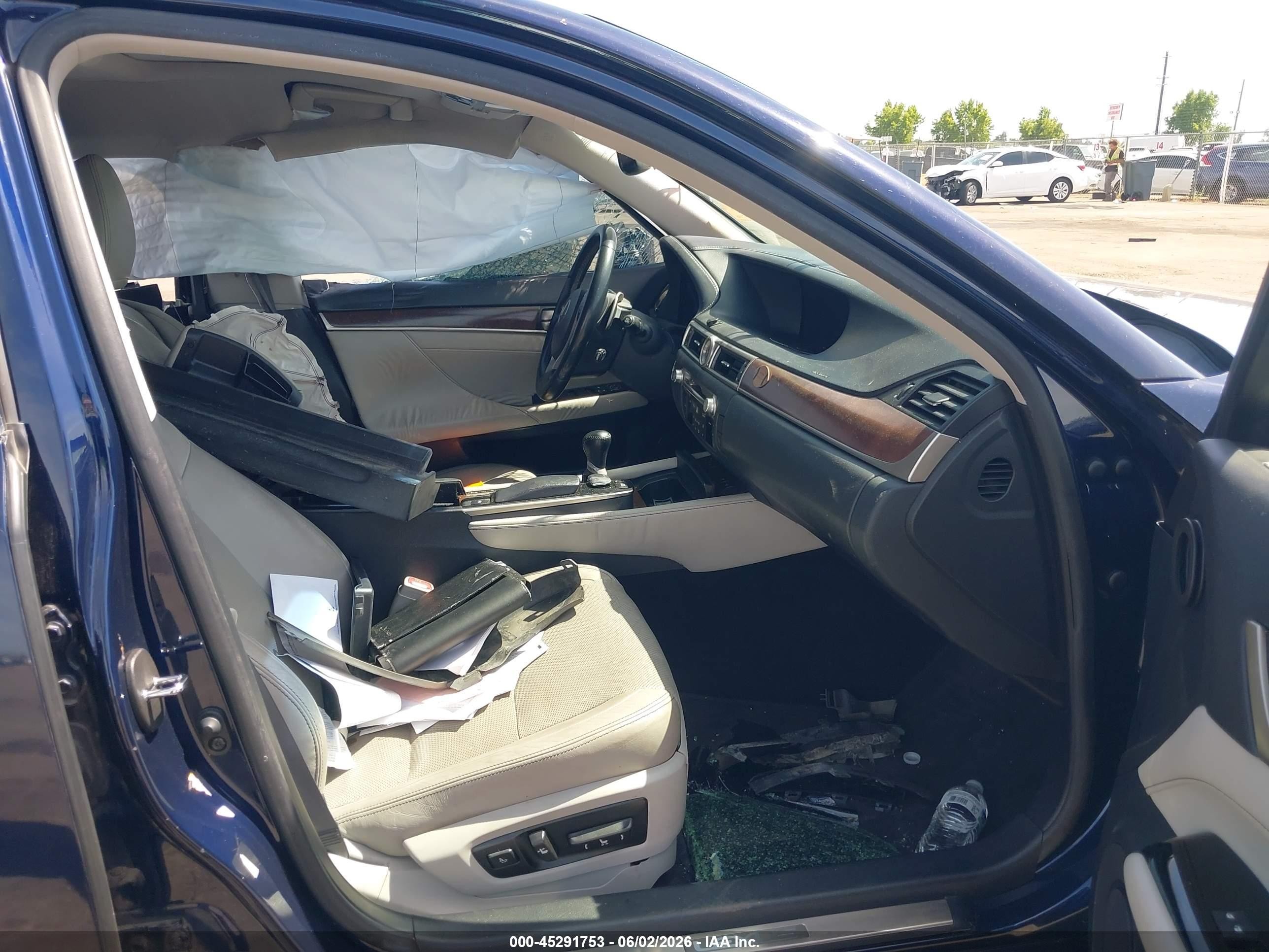 2013 Lexus Gs 350   Blue vin: JTHCE1BL3D5002702