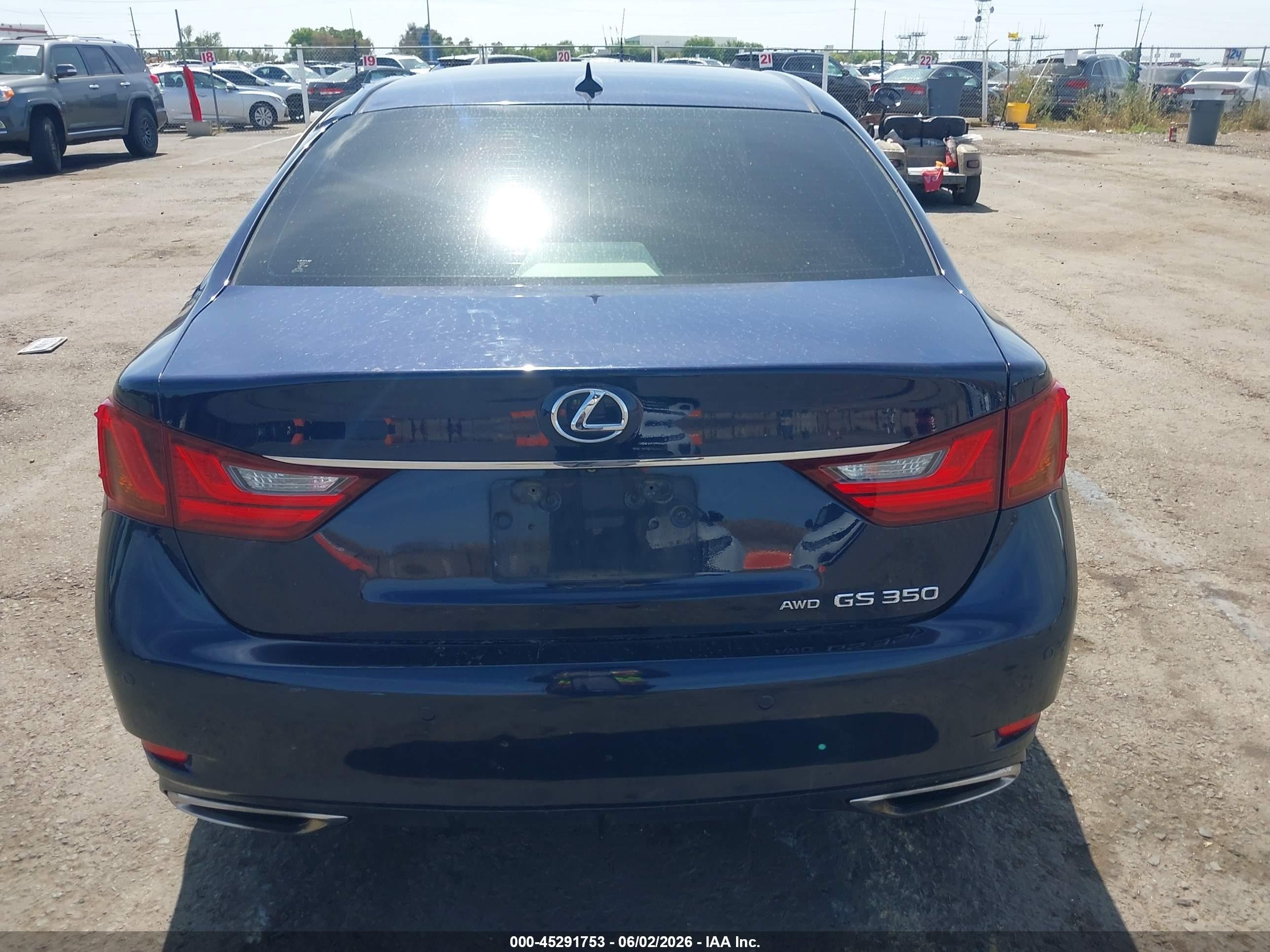 2013 Lexus Gs 350   Blue vin: JTHCE1BL3D5002702