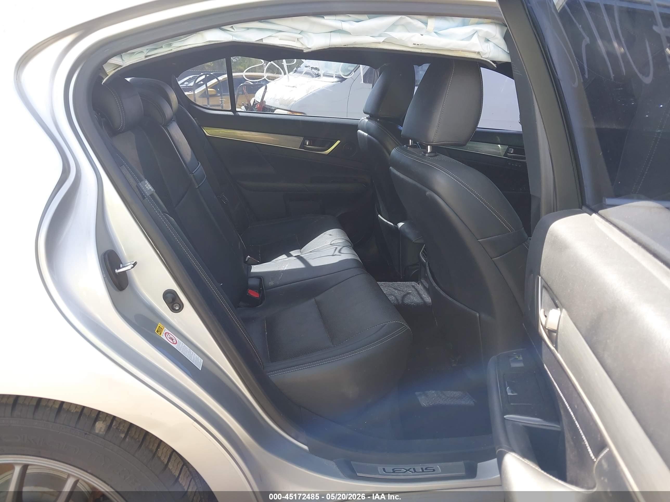 2013 Lexus Gs 350 Silver vin: JTHCE1BL3D5004210