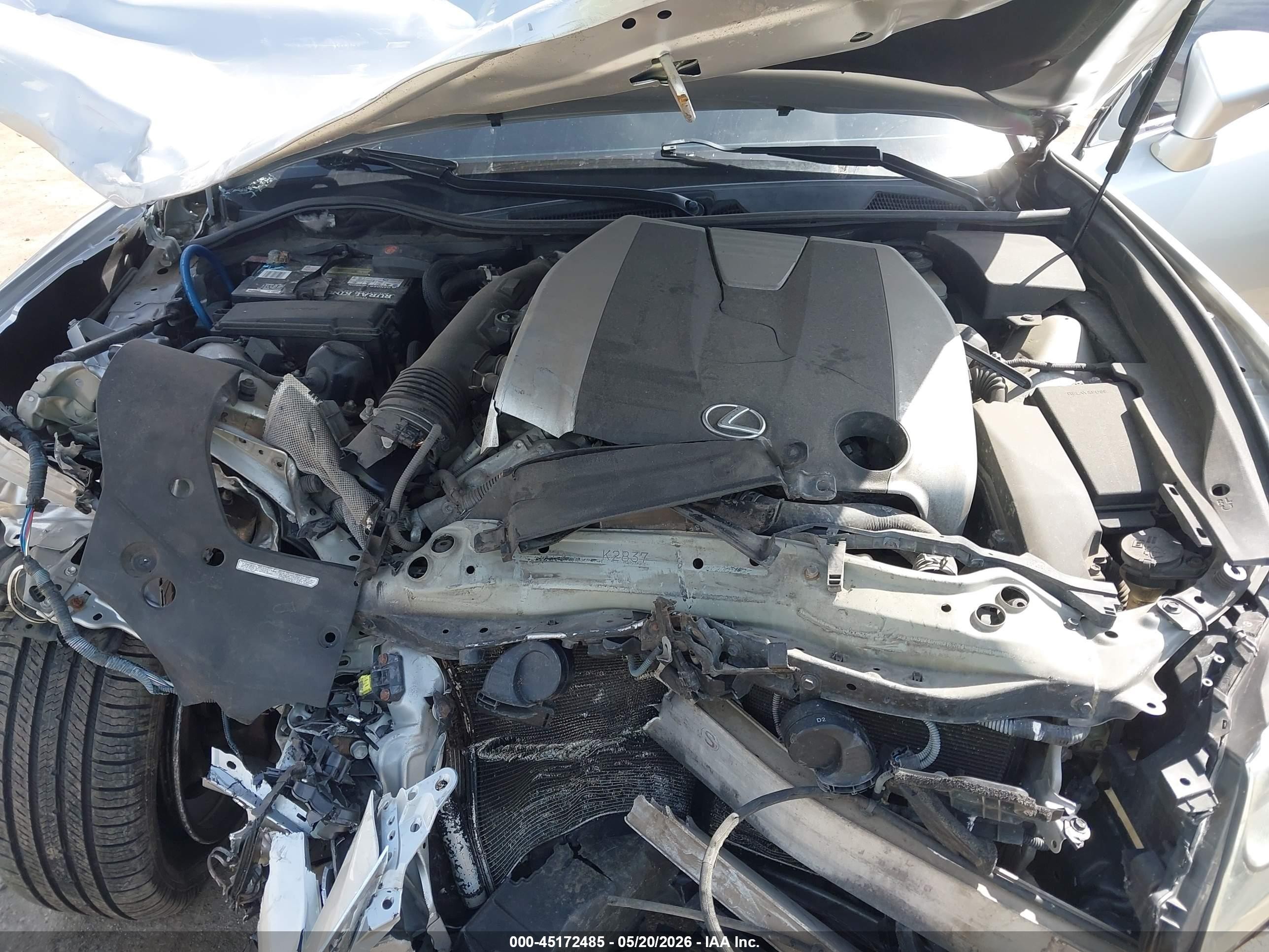 2013 Lexus Gs 350 Silver vin: JTHCE1BL3D5004210