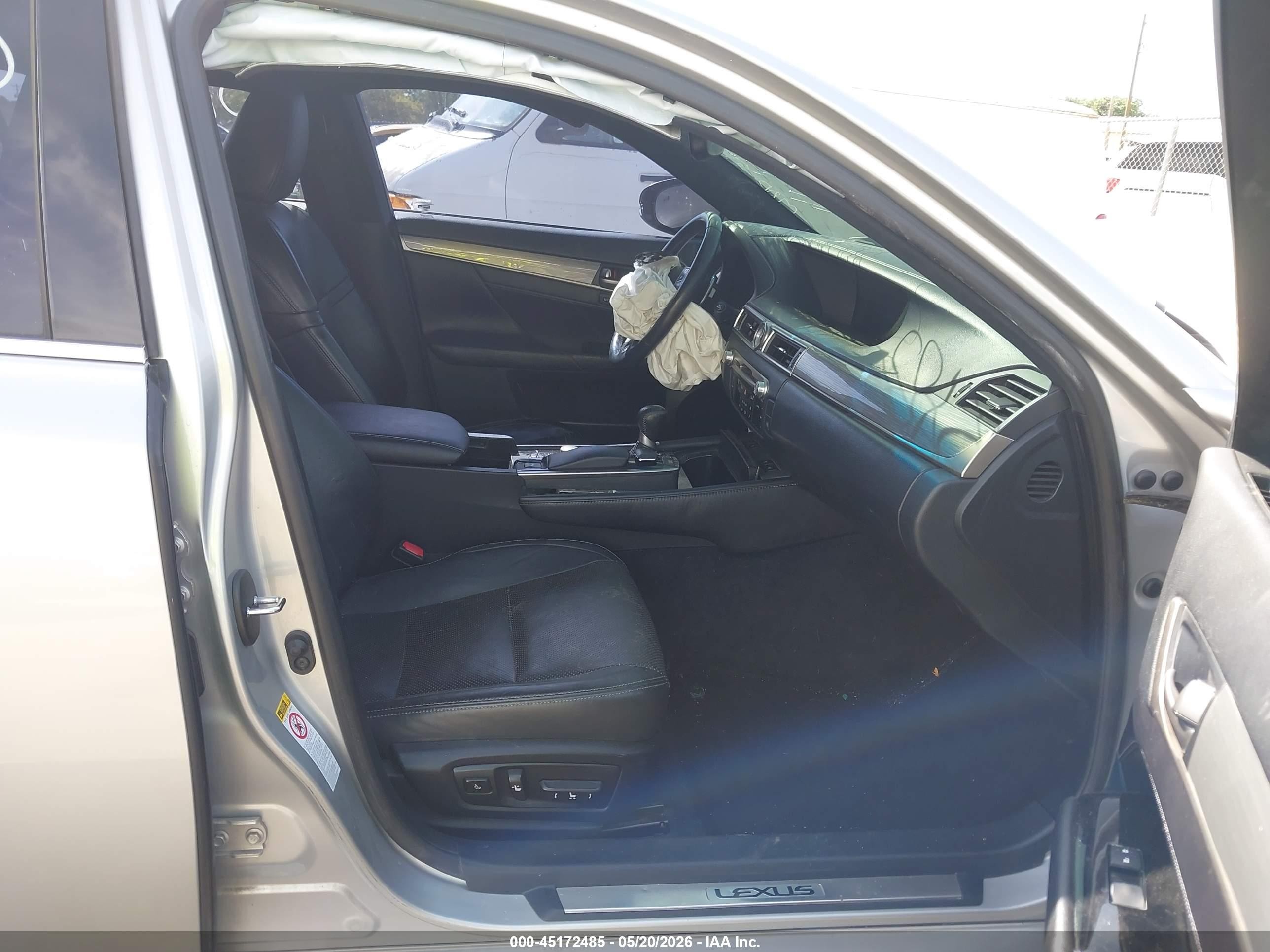 2013 Lexus Gs 350 Silver vin: JTHCE1BL3D5004210