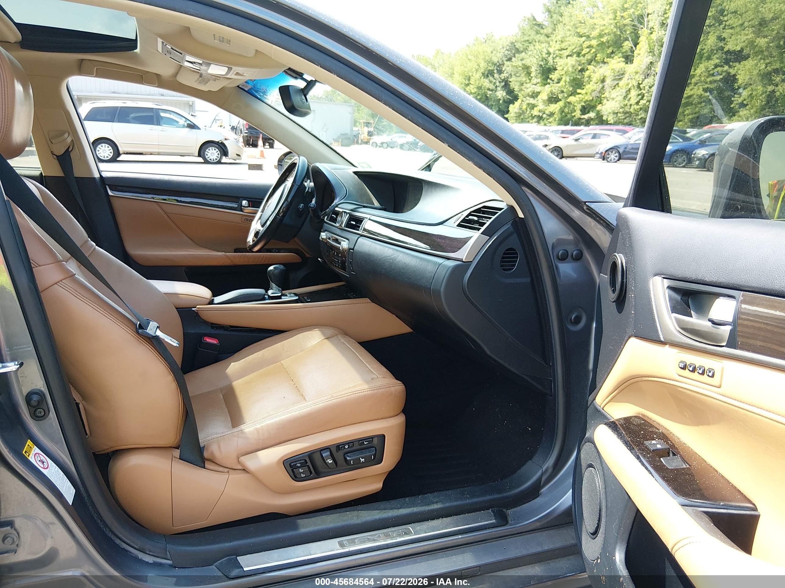 2013 Lexus Gs 350   Gray vin: JTHCE1BL3D5007494