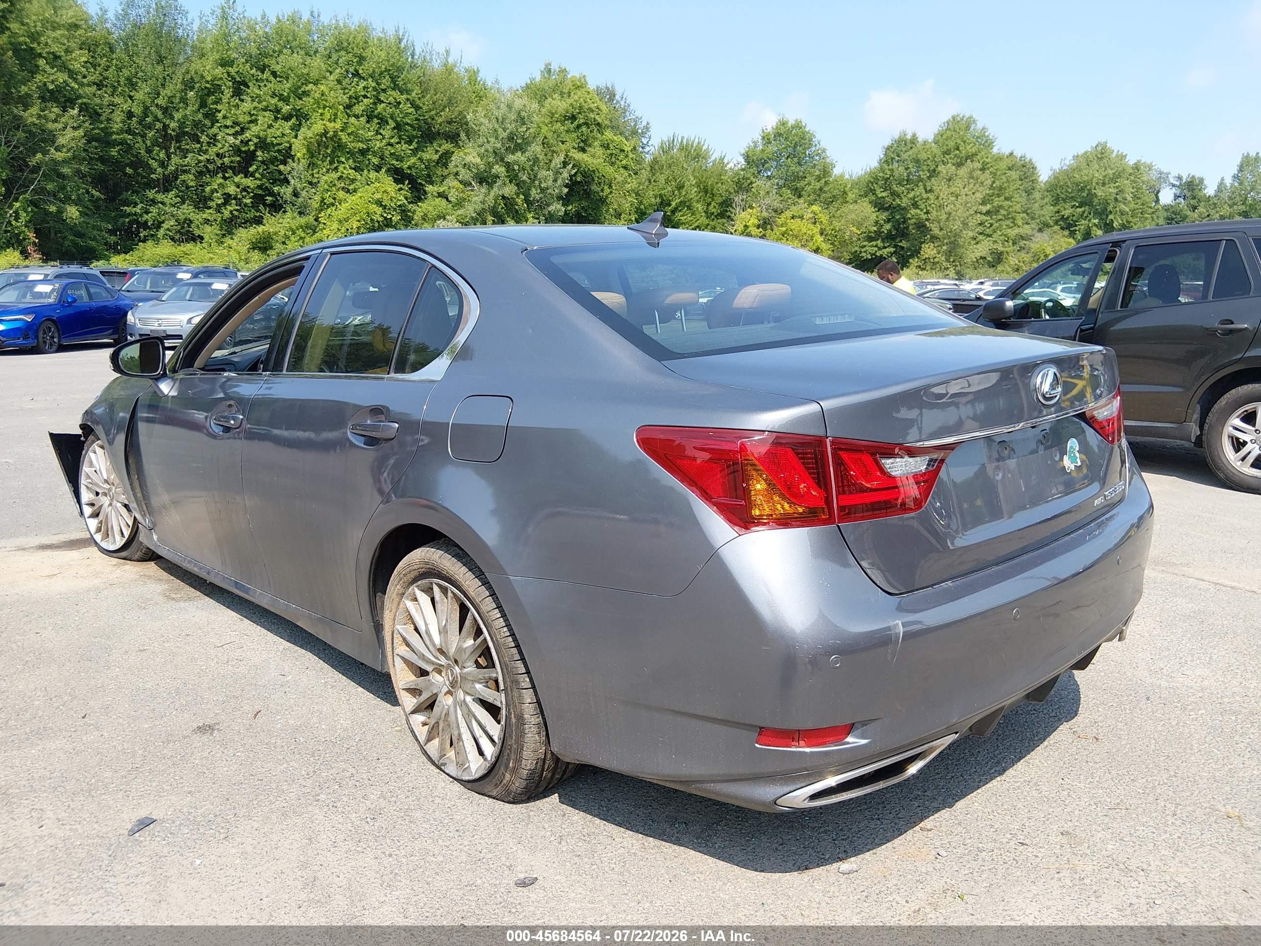 2013 Lexus Gs 350   Gray vin: JTHCE1BL3D5007494