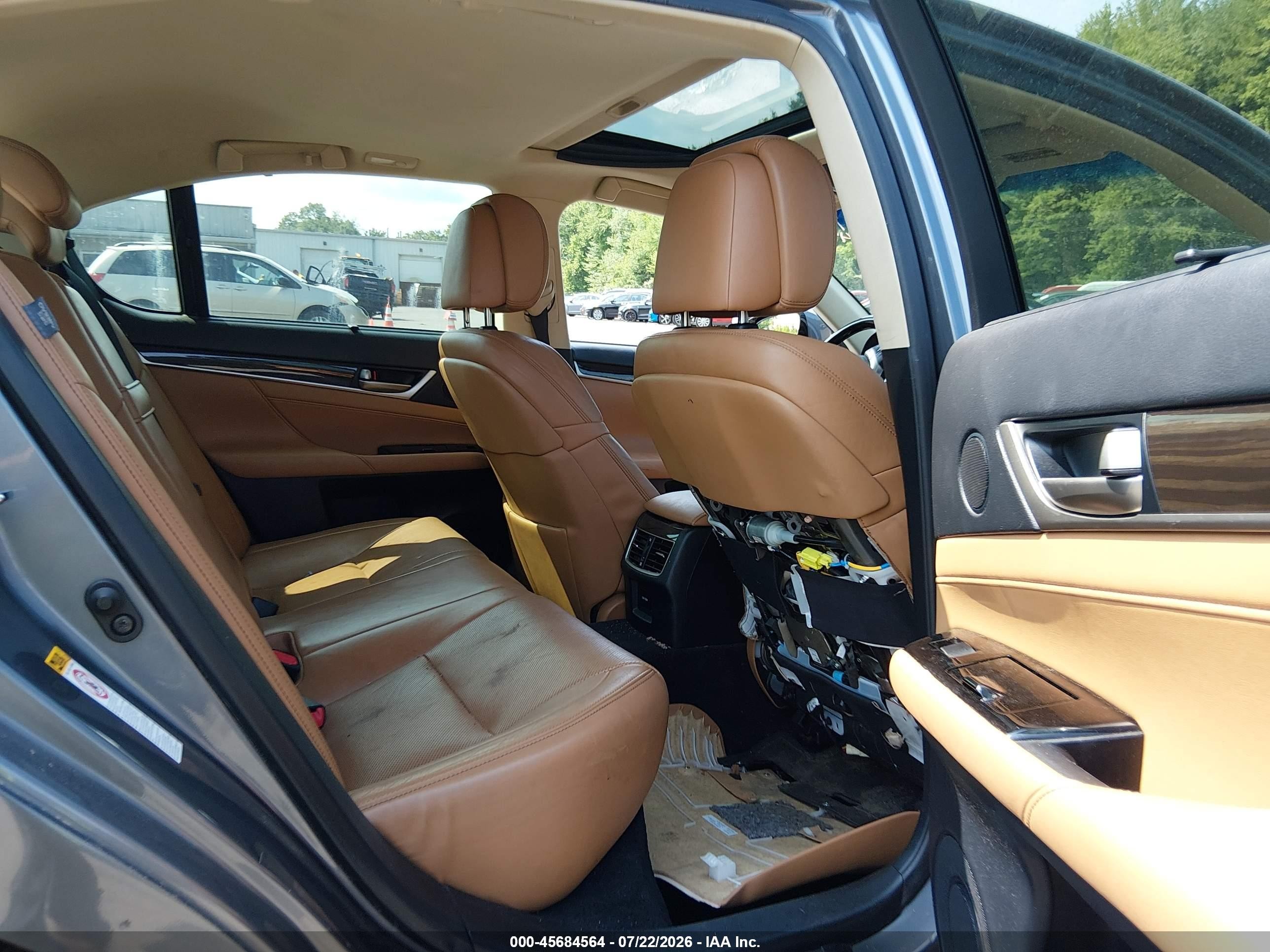 2013 Lexus Gs 350   Gray vin: JTHCE1BL3D5007494