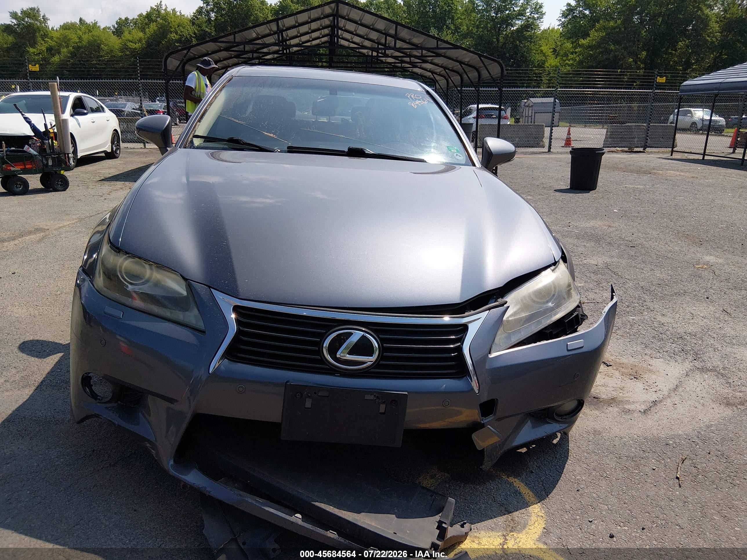 2013 Lexus Gs 350   Gray vin: JTHCE1BL3D5007494