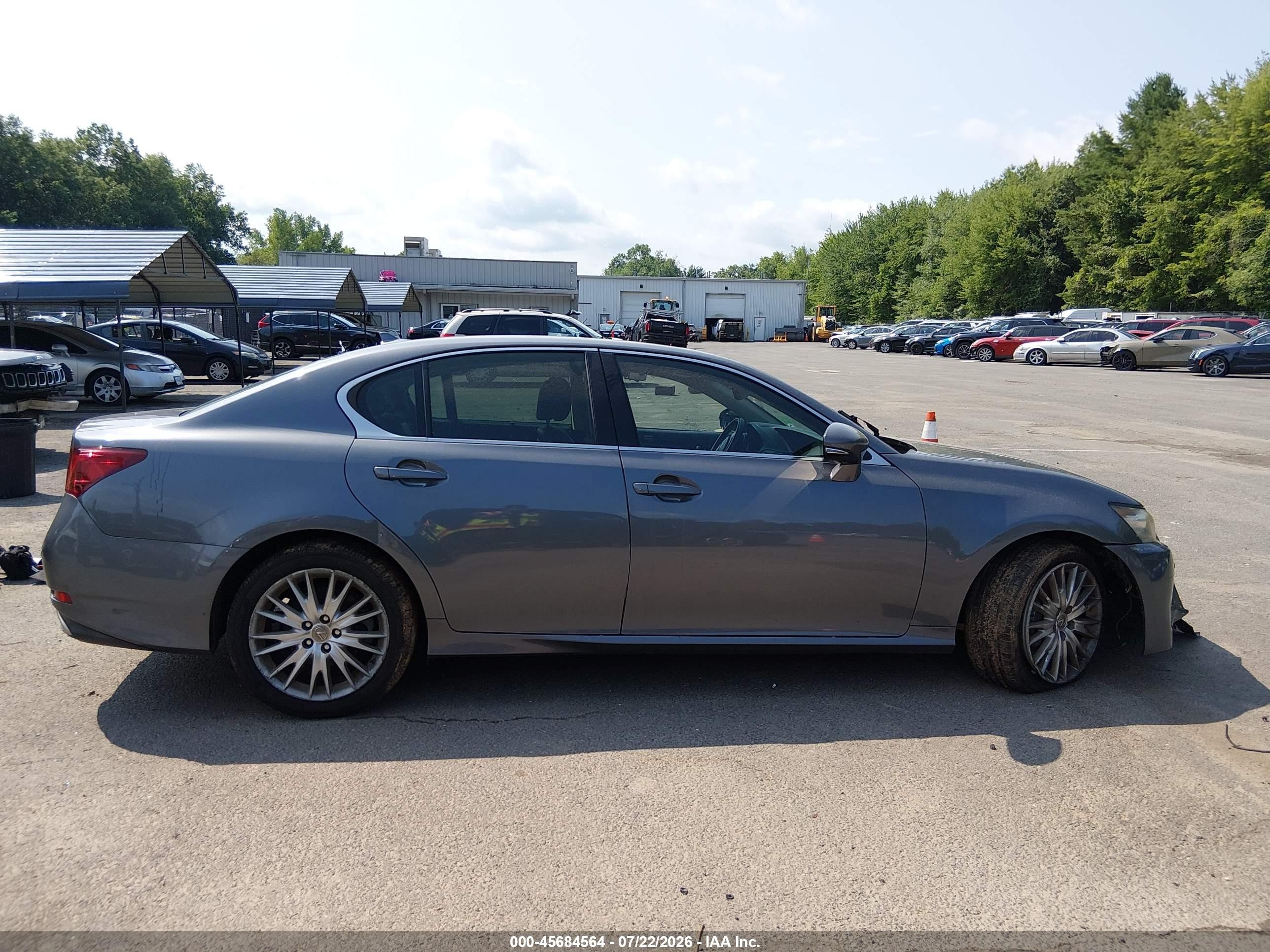 2013 Lexus Gs 350   Gray vin: JTHCE1BL3D5007494