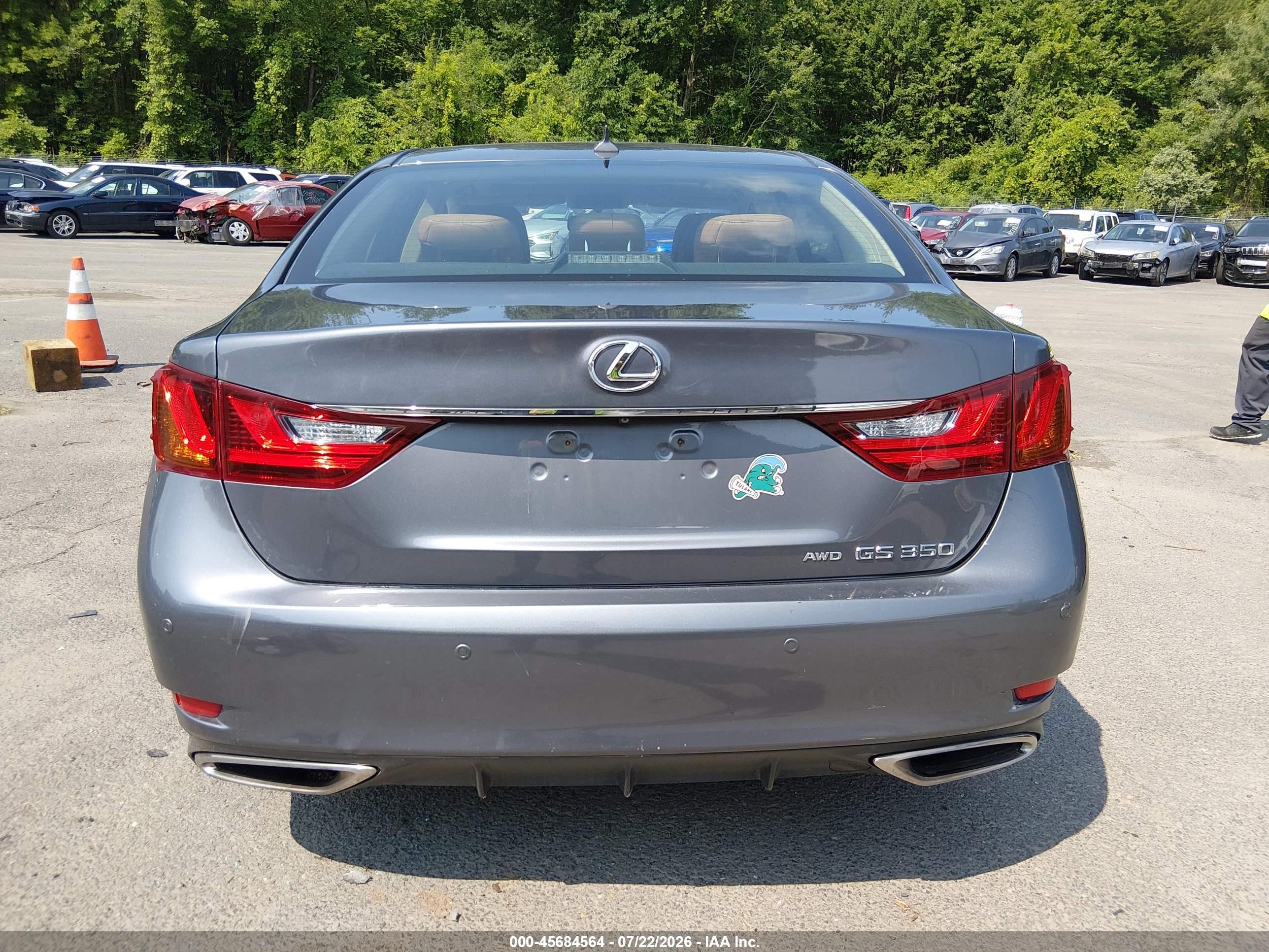 2013 Lexus Gs 350   Gray vin: JTHCE1BL3D5007494