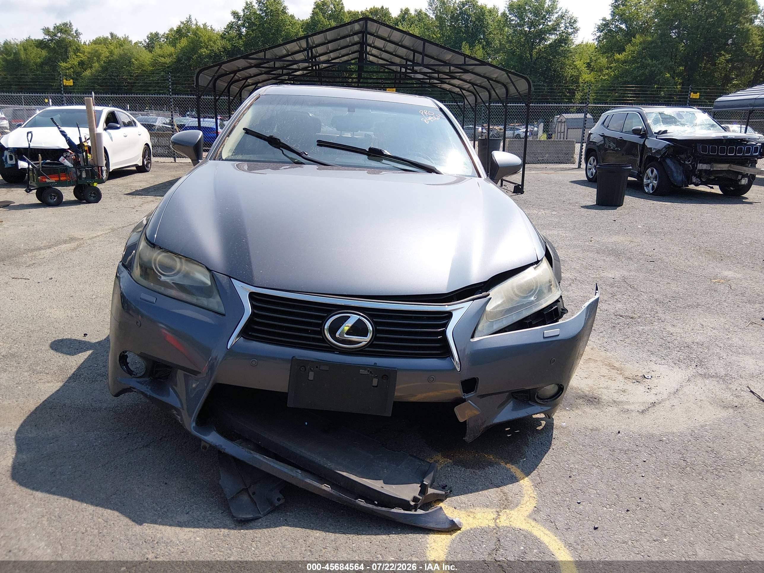 2013 Lexus Gs 350   Gray vin: JTHCE1BL3D5007494