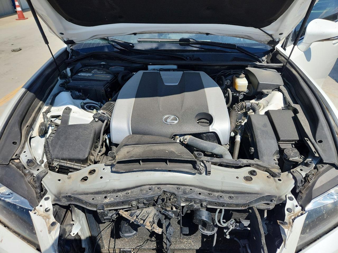 2013 Lexus Gs 350 White vin: JTHCE1BL3D5013506