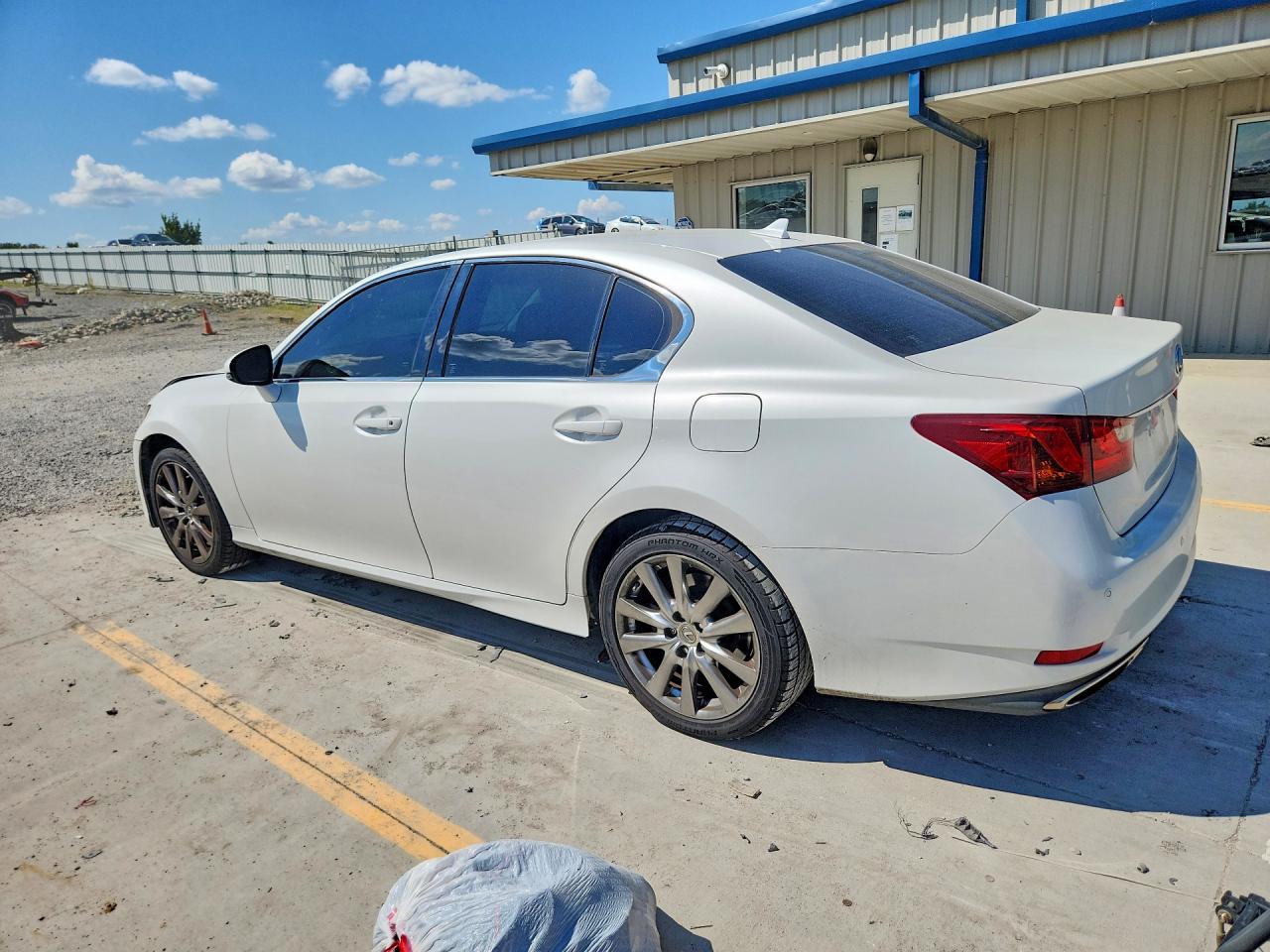 2013 Lexus Gs 350 White vin: JTHCE1BL3D5013506