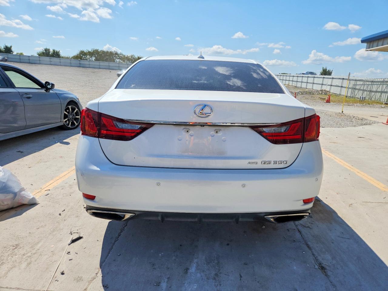 2013 Lexus Gs 350 White vin: JTHCE1BL3D5013506