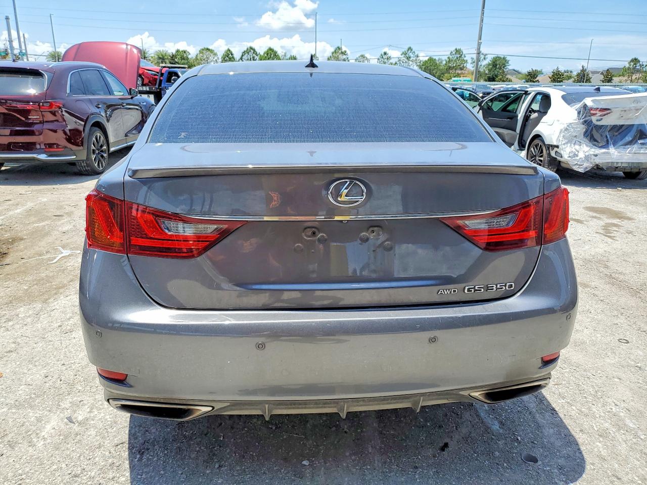 2013 Lexus Gs Gray vin: JTHCE1BL3D5014297