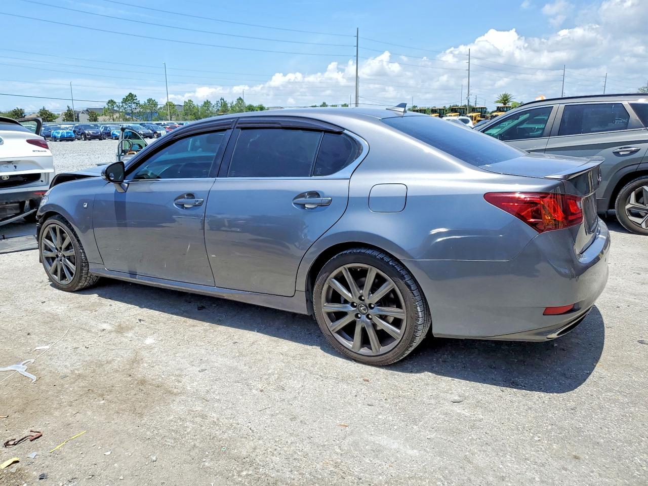 2013 Lexus Gs Gray vin: JTHCE1BL3D5014297