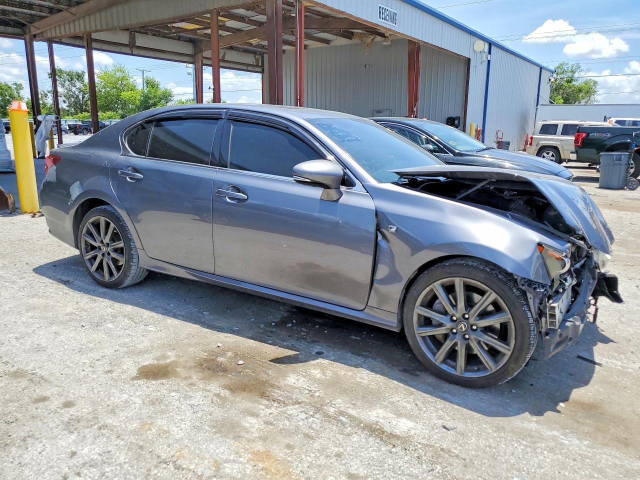 2013 Lexus Gs Gray vin: JTHCE1BL3D5014297
