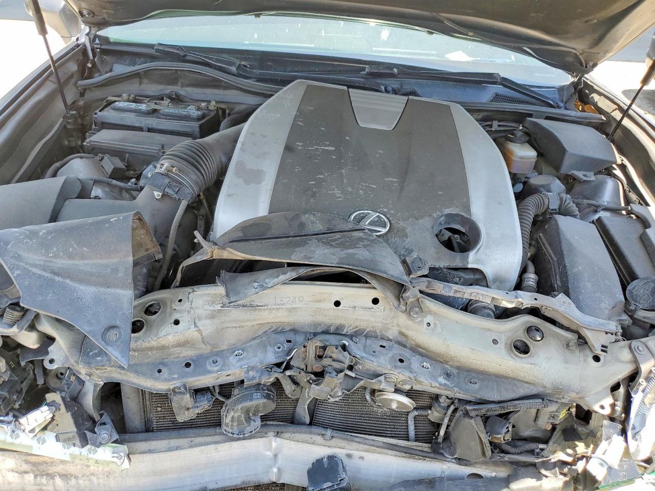 2013 Lexus Gs Gray vin: JTHCE1BL3D5014297