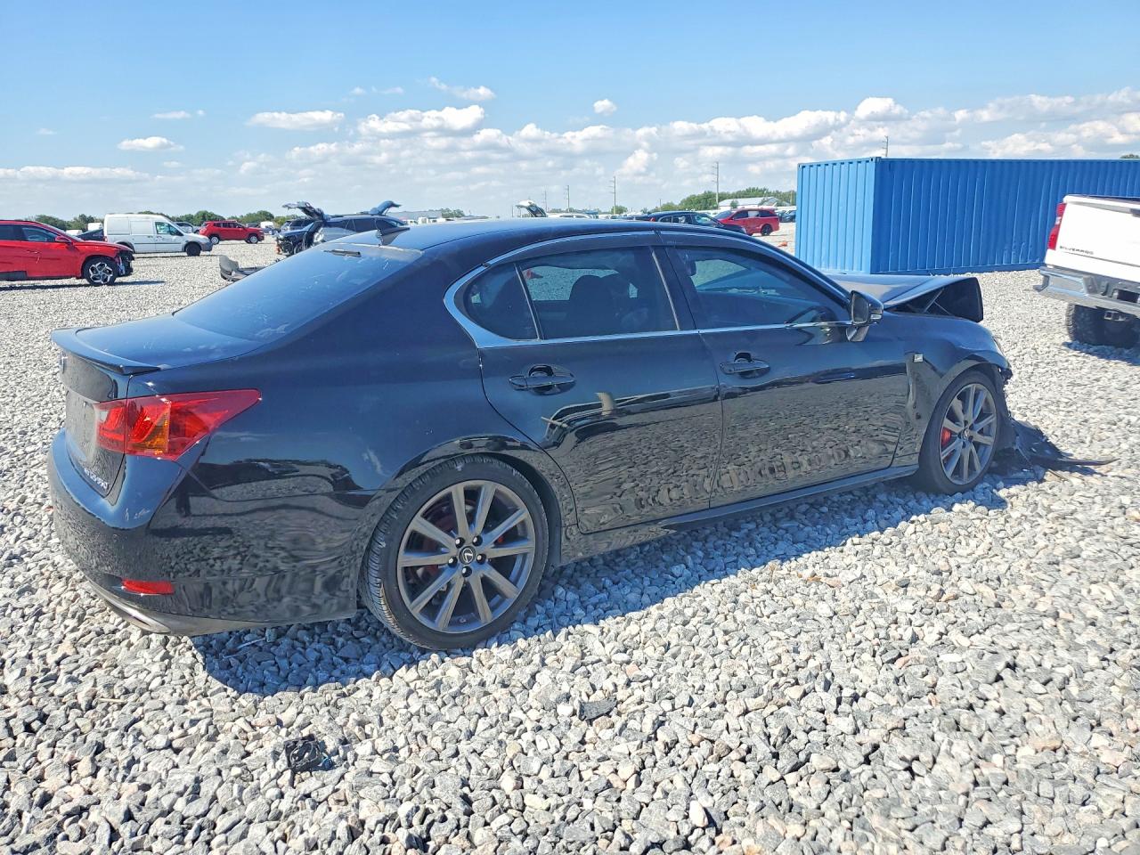 2013 Lexus Gs 350 Black vin: JTHCE1BL3D5017152