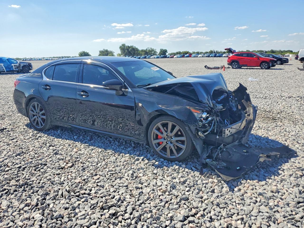2013 Lexus Gs 350 Black vin: JTHCE1BL3D5017152