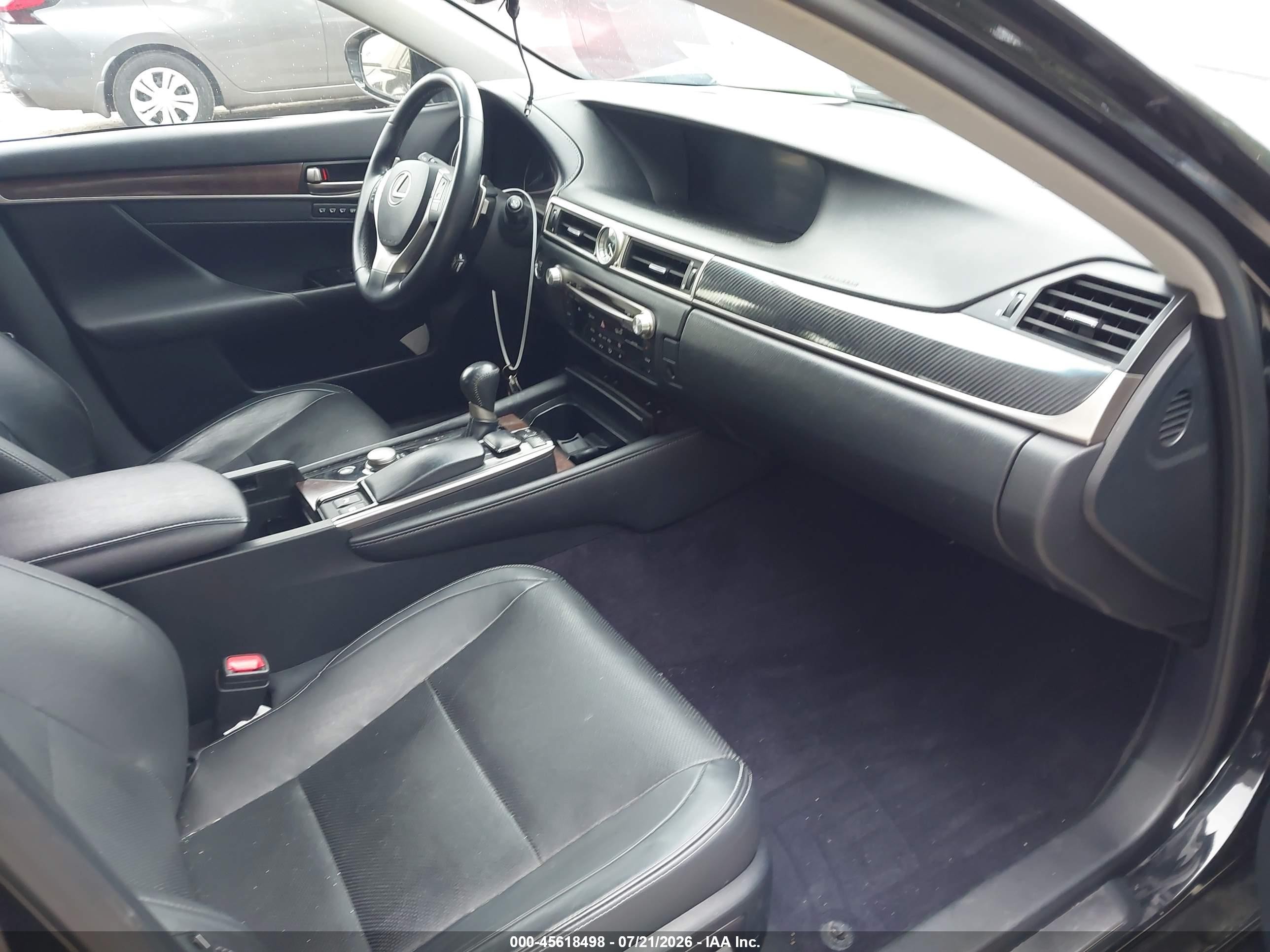 2013 Lexus Gs 350   Черный vin: JTHCE1BL3D5019323