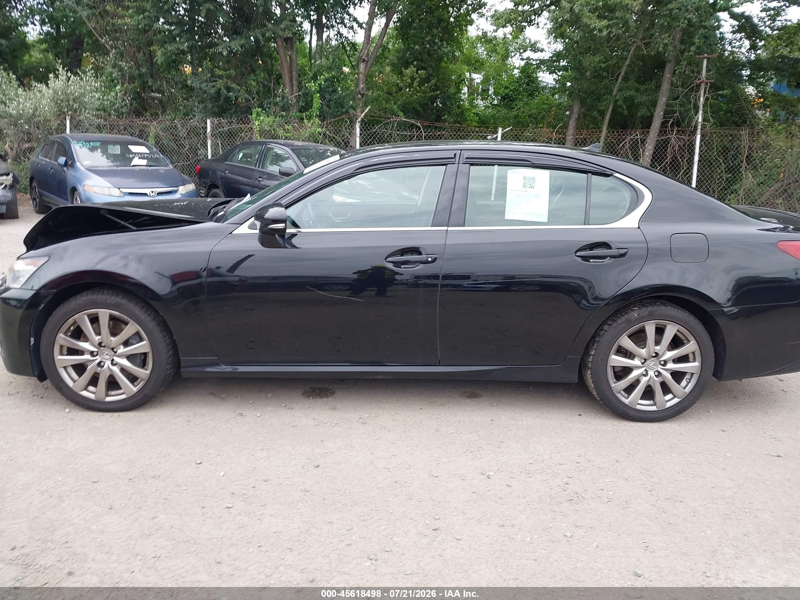 2013 Lexus Gs 350   Черный vin: JTHCE1BL3D5019323