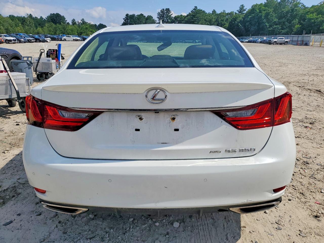 2014 Lexus Gs 350 White vin: JTHCE1BL3E5021848