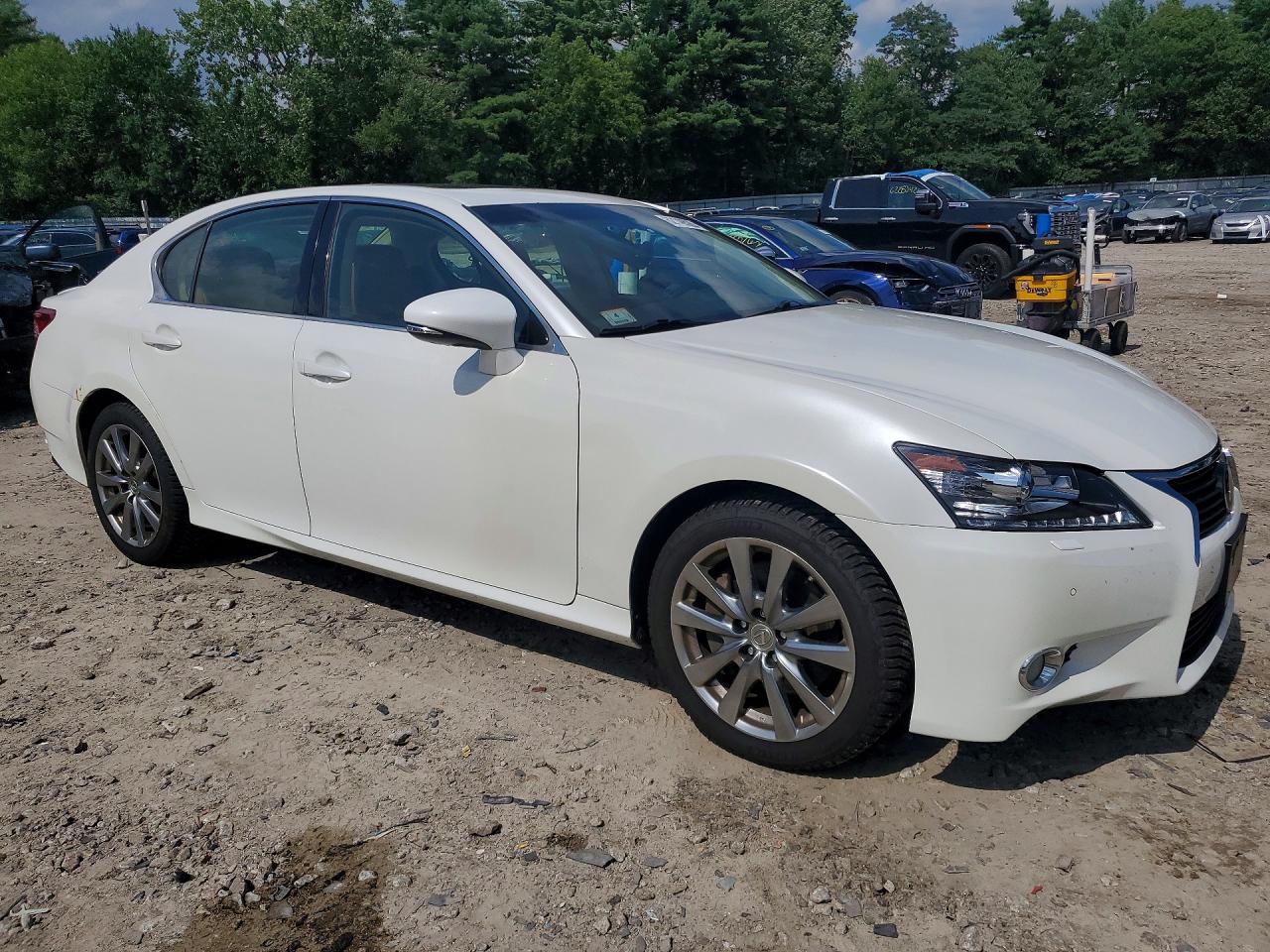2014 Lexus Gs 350 White vin: JTHCE1BL3E5021848