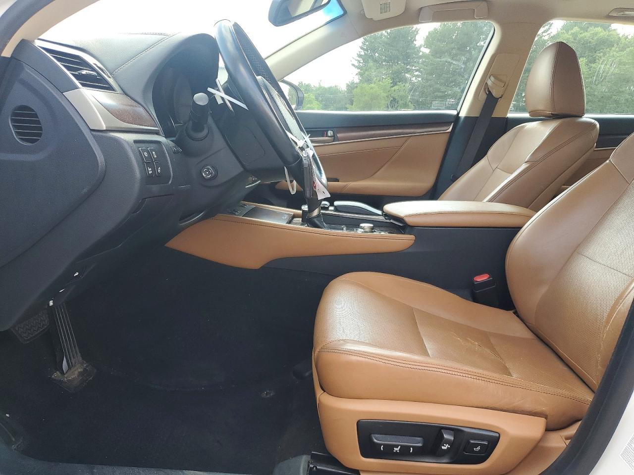 2014 Lexus Gs 350 White vin: JTHCE1BL3E5021848