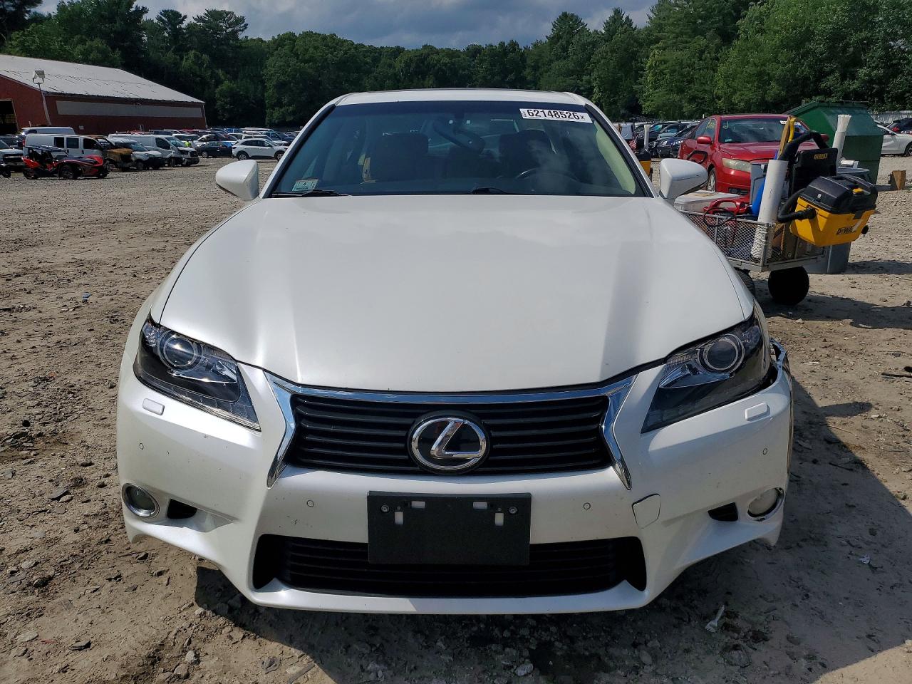 2014 Lexus Gs 350 White vin: JTHCE1BL3E5021848