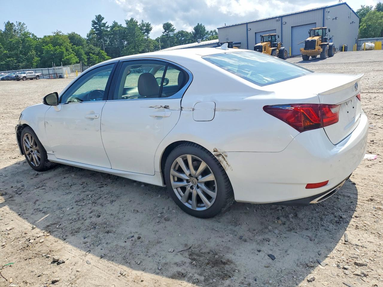 2014 Lexus Gs 350 White vin: JTHCE1BL3E5021848