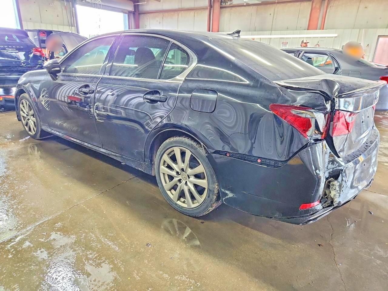 2014 Lexus Gs 350 Black vin: JTHCE1BL3E5024331