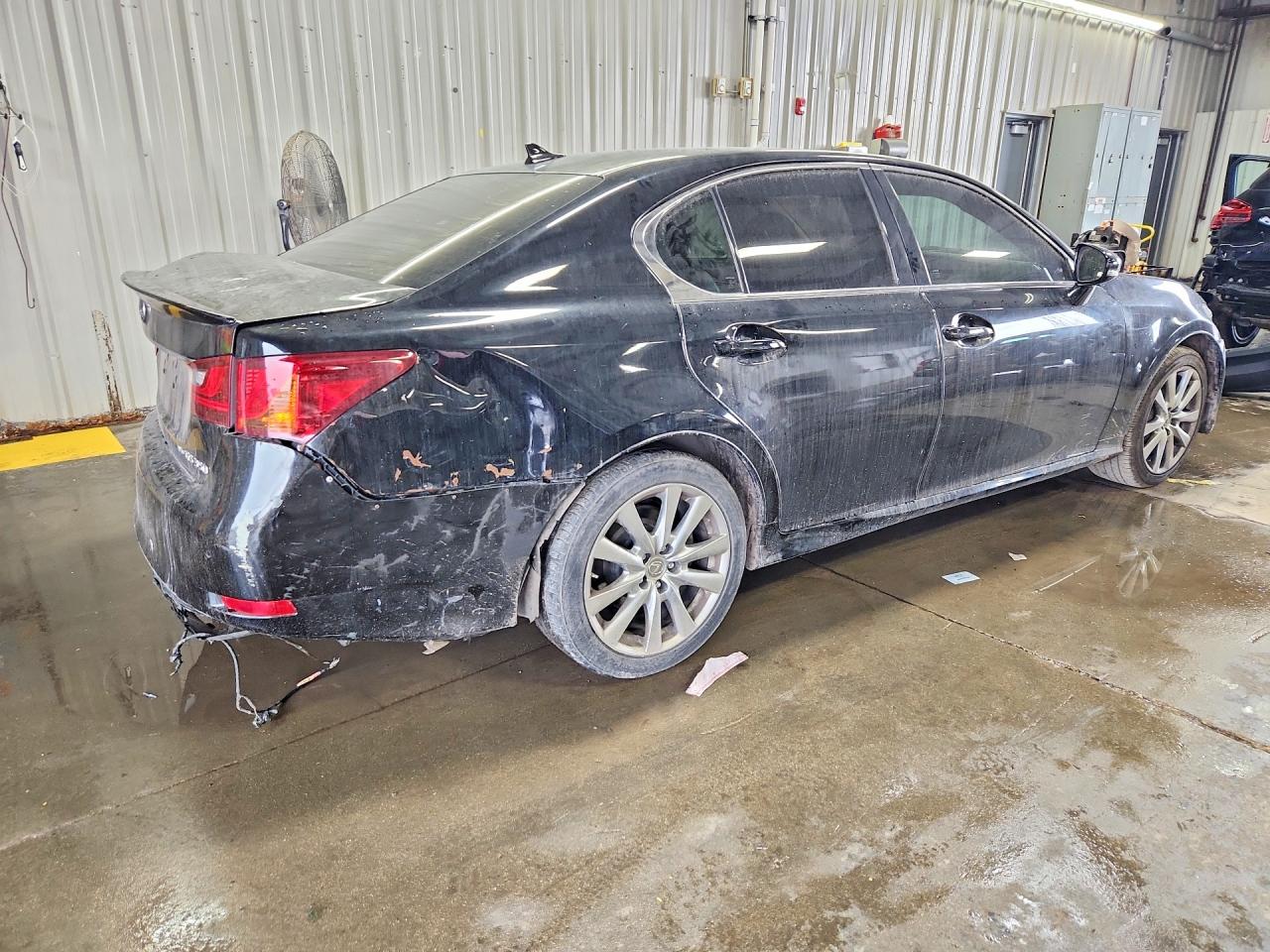 2014 Lexus Gs 350 Black vin: JTHCE1BL3E5024331