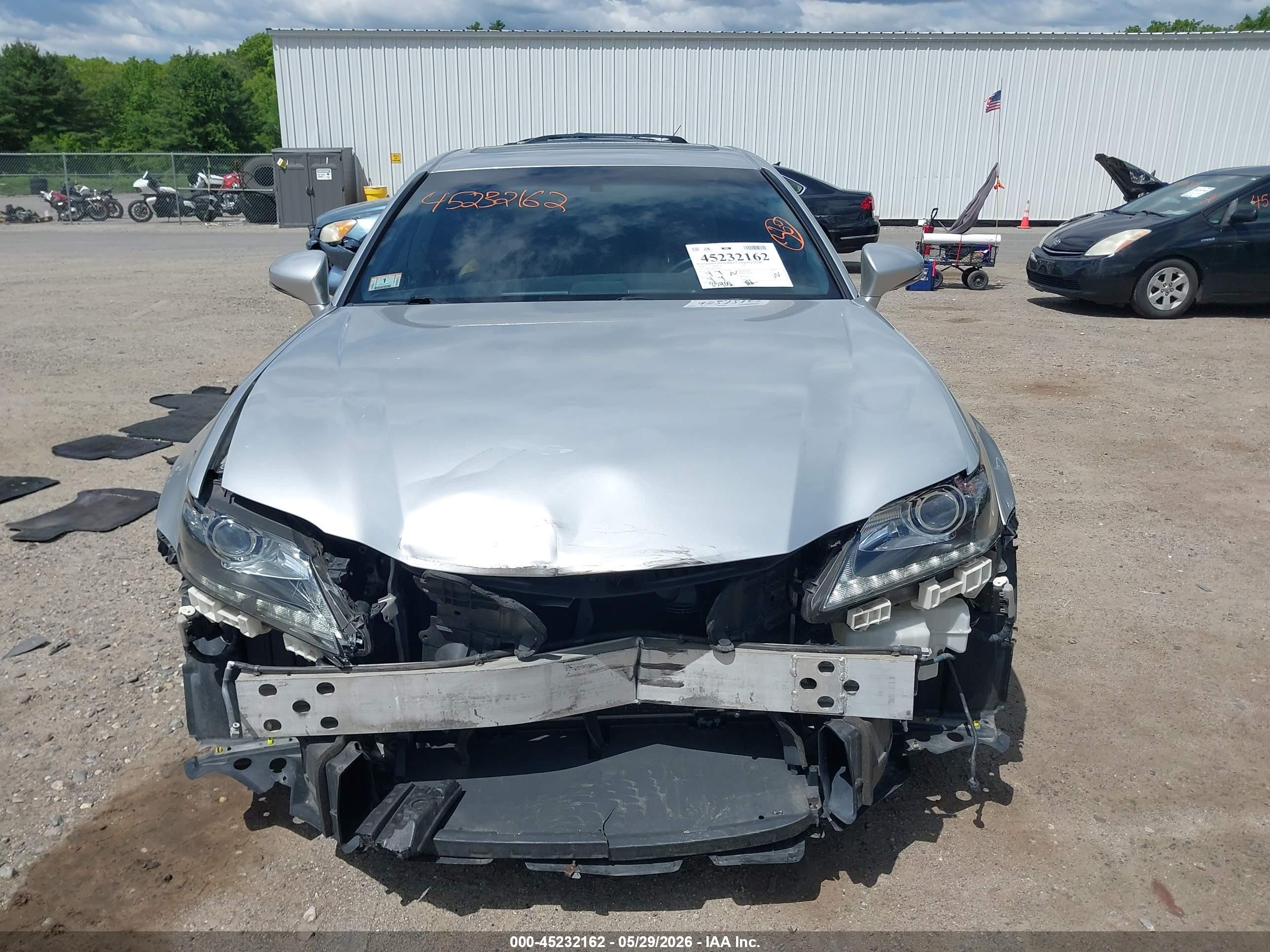 2014 Lexus Gs 350 Silver vin: JTHCE1BL3E5026130