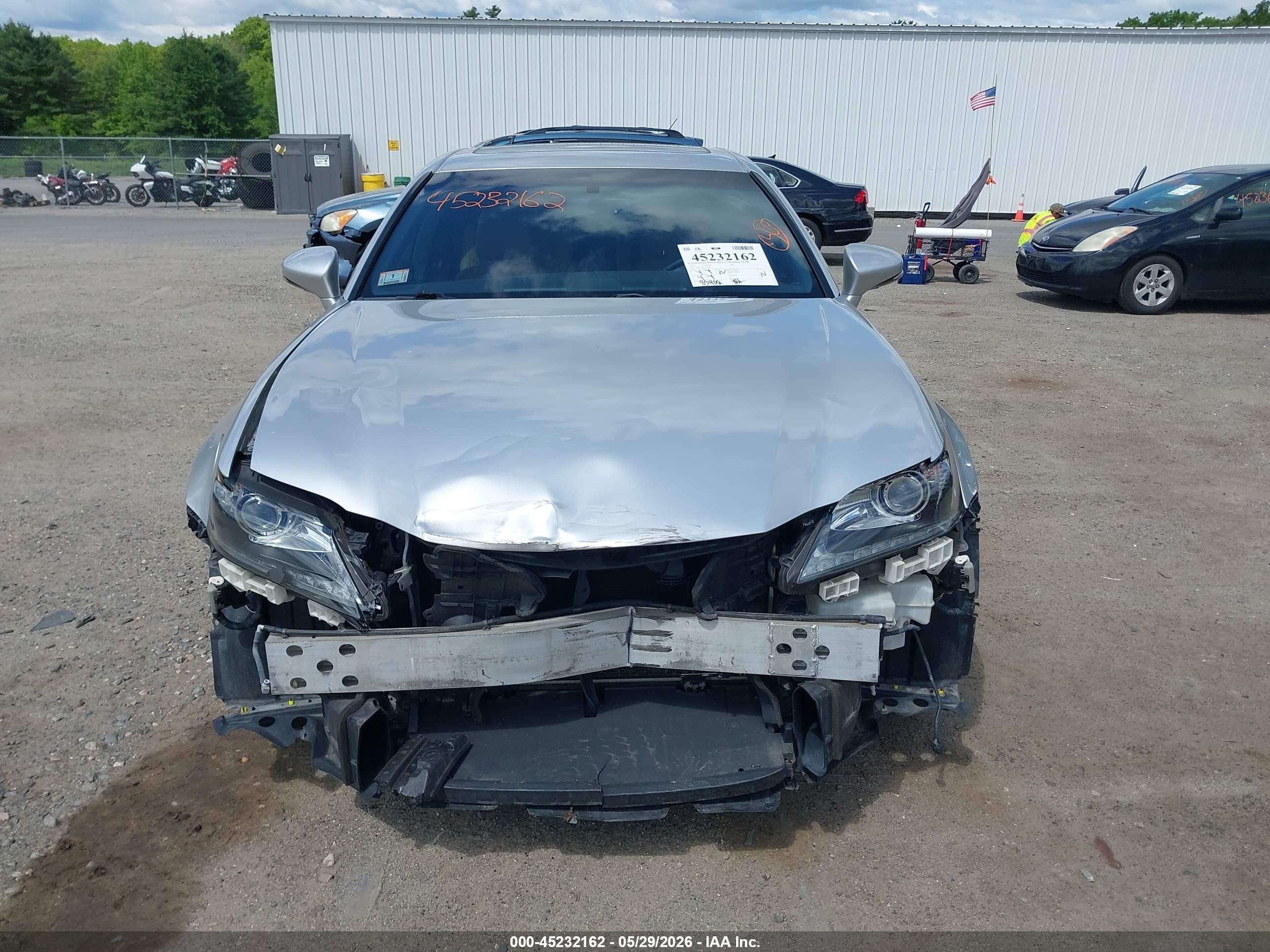2014 Lexus Gs 350 Silver vin: JTHCE1BL3E5026130