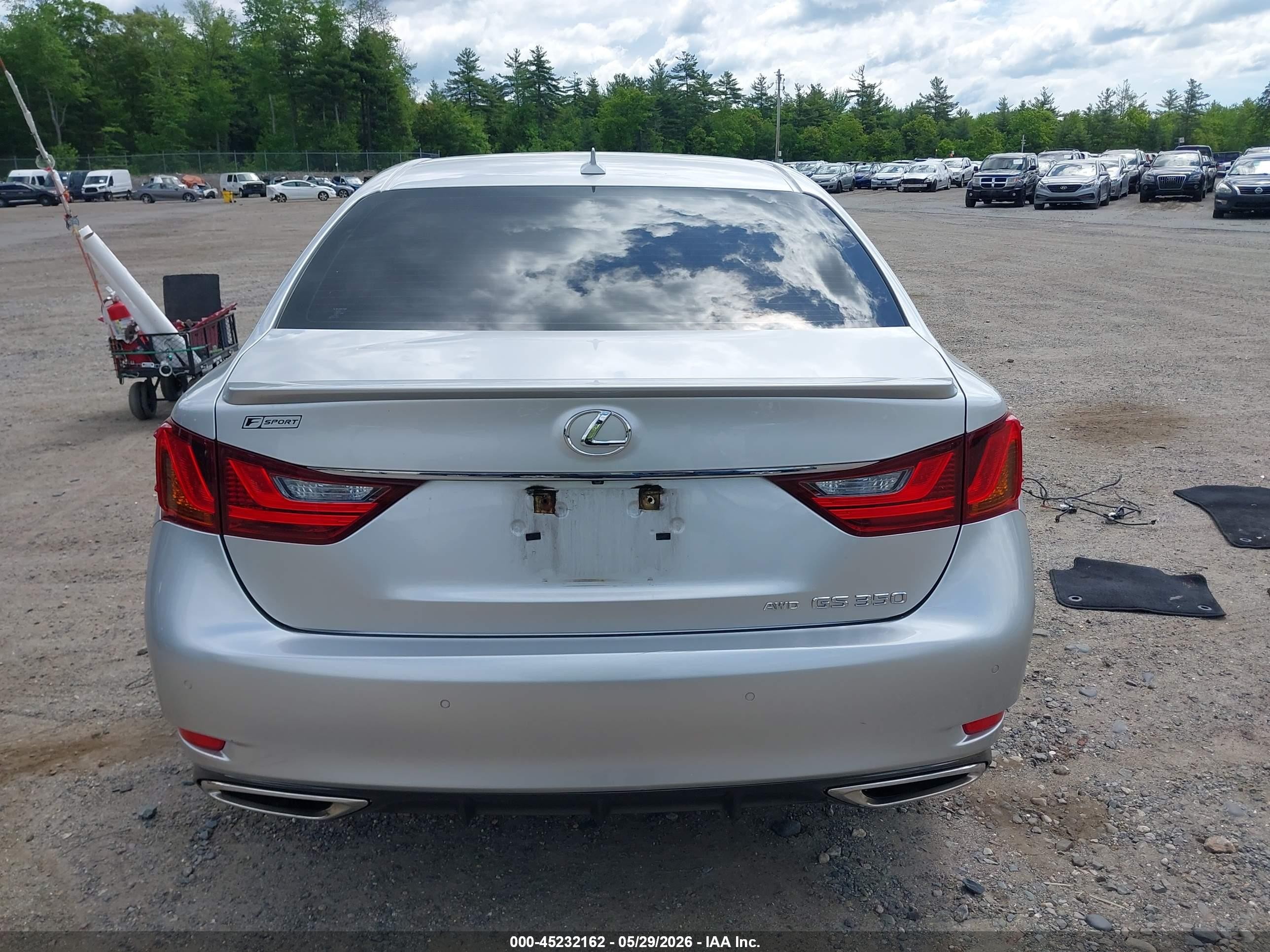 2014 Lexus Gs 350 Silver vin: JTHCE1BL3E5026130