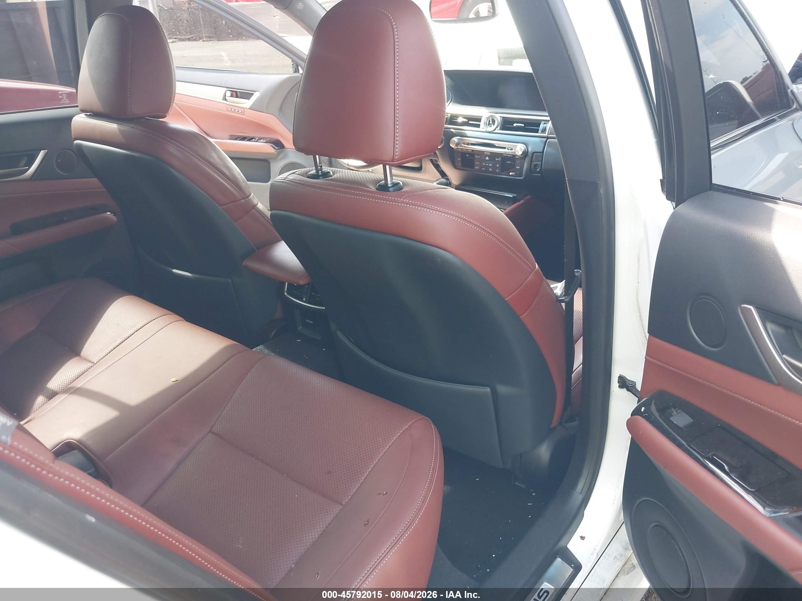 2014 Lexus Gs 350   White vin: JTHCE1BL3E5026323
