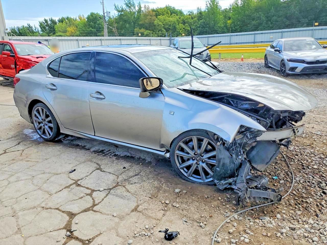 2015 Lexus Gs 350 Серебряный vin: JTHCE1BL3FA000555