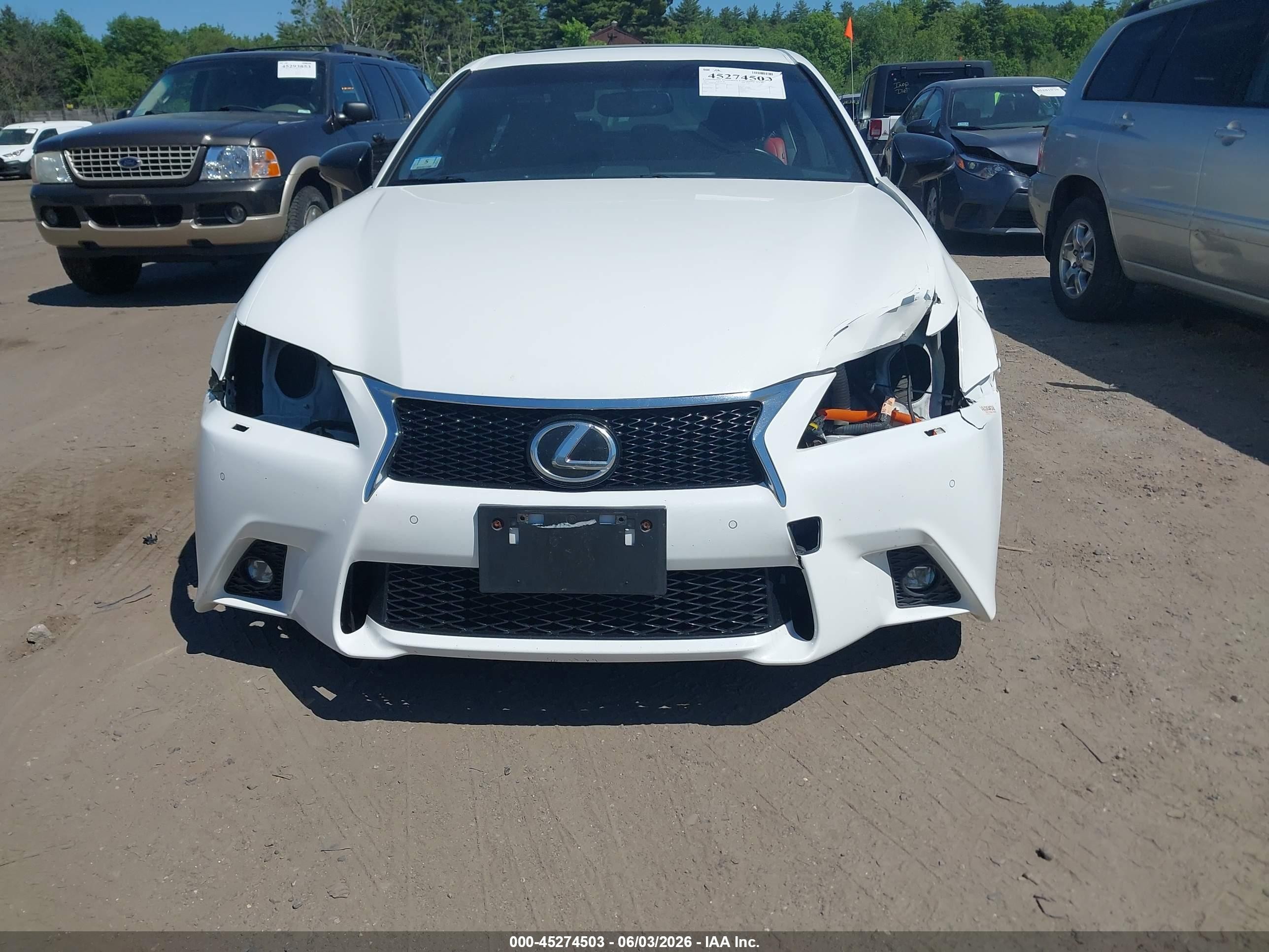 2015 Lexus Gs 350 Crafted Line White vin: JTHCE1BL3FA001530
