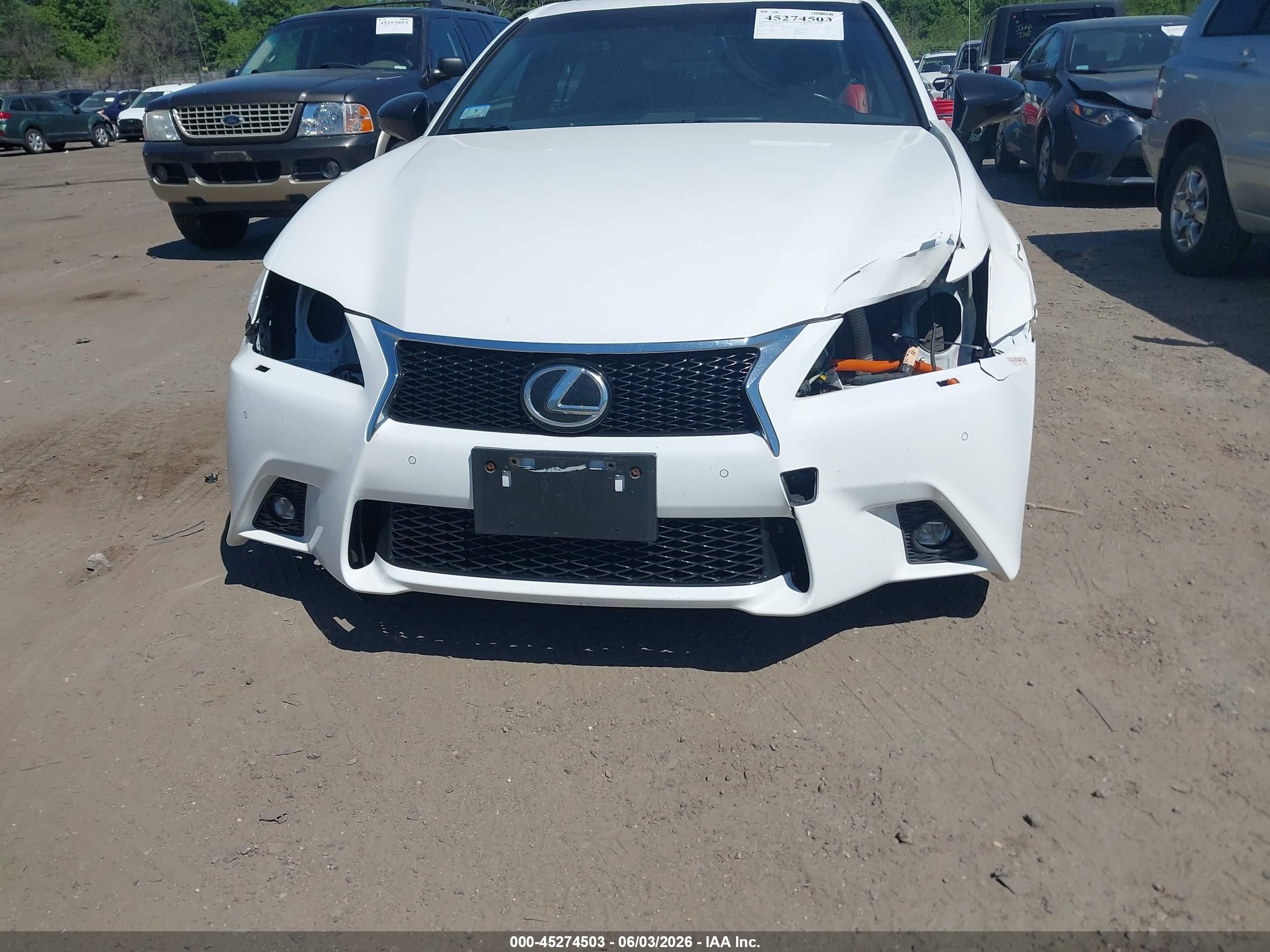 2015 Lexus Gs 350 Crafted Line White vin: JTHCE1BL3FA001530