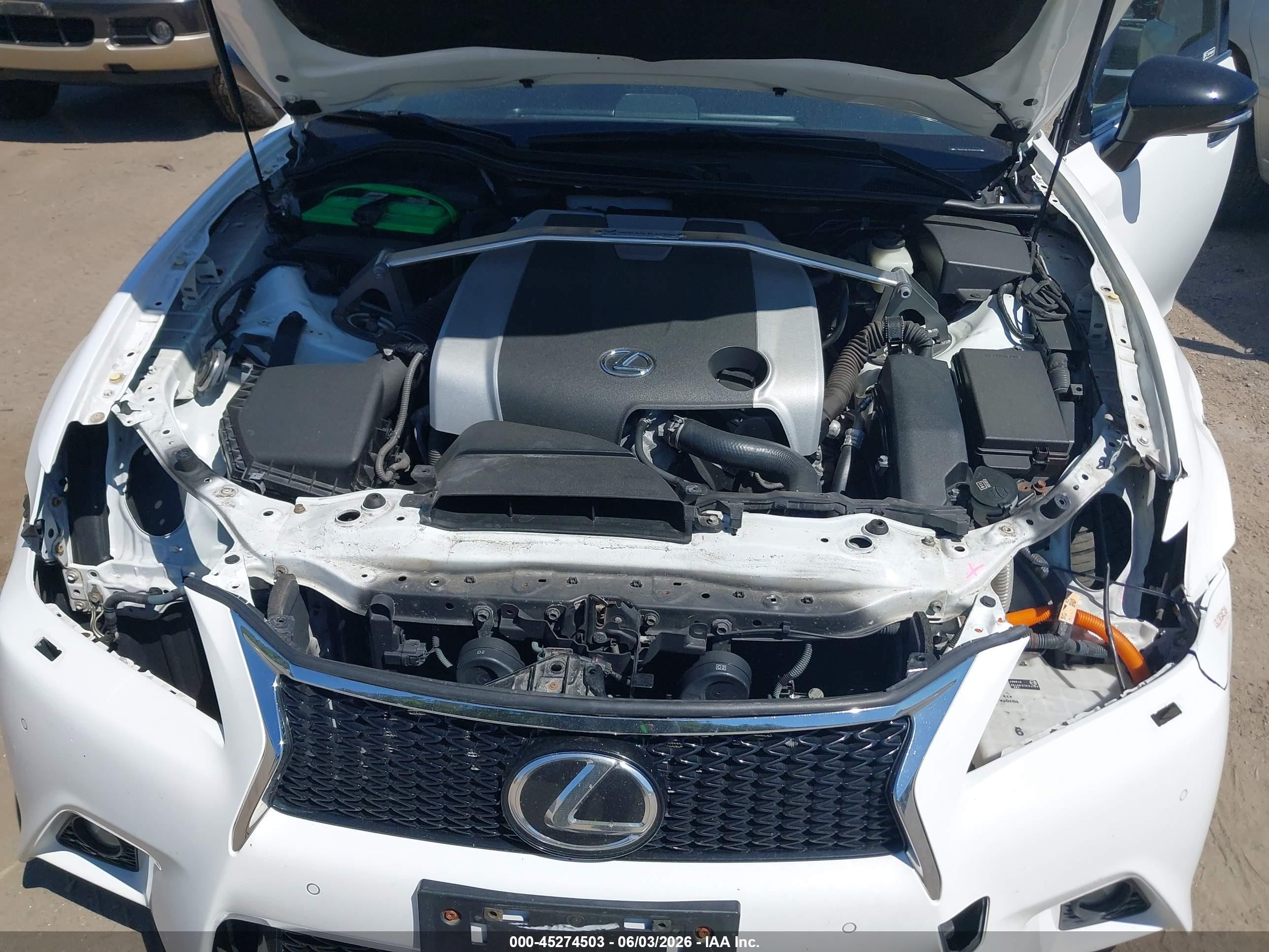 2015 Lexus Gs 350 Crafted Line White vin: JTHCE1BL3FA001530