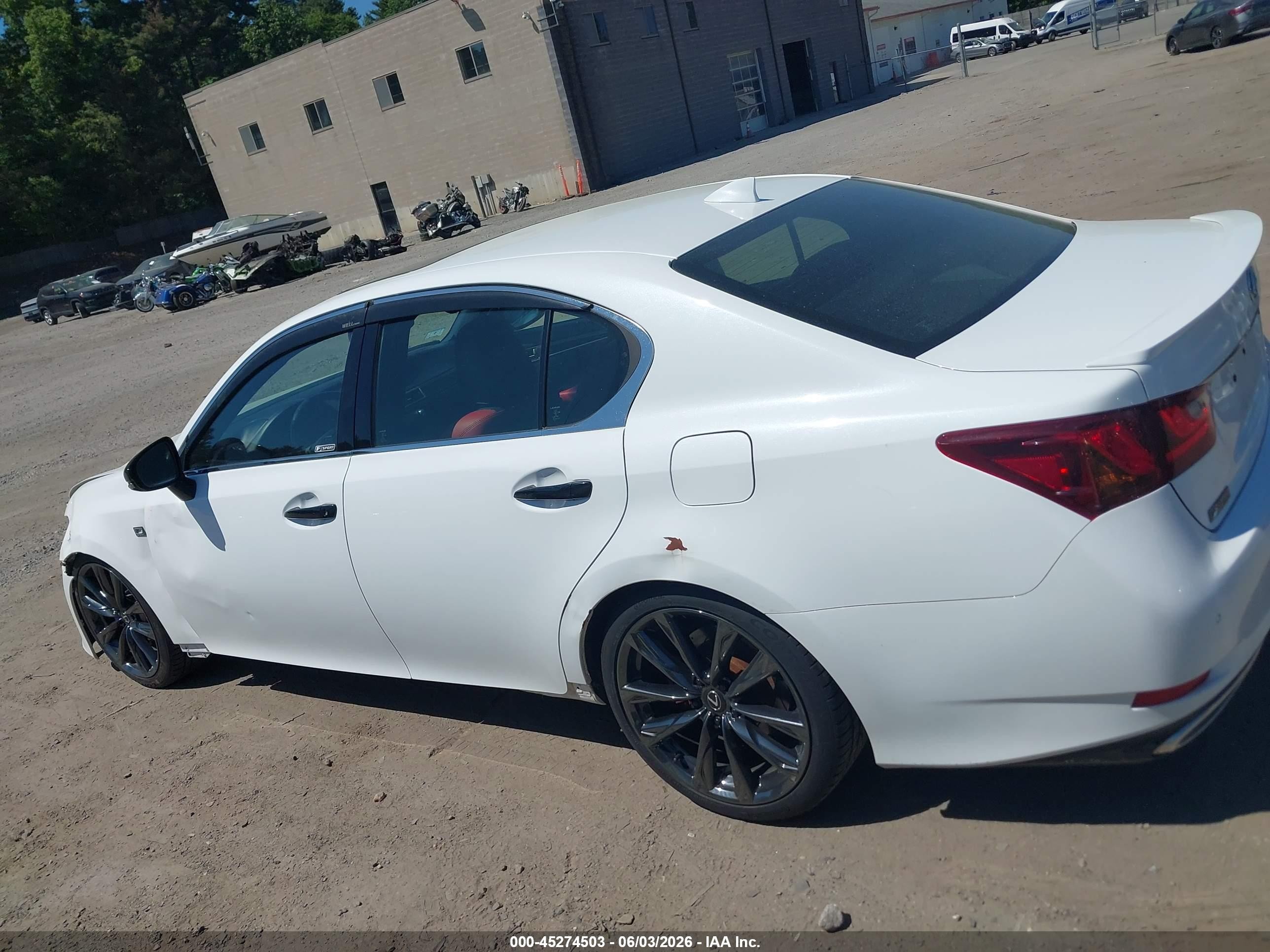 2015 Lexus Gs 350 Crafted Line White vin: JTHCE1BL3FA001530