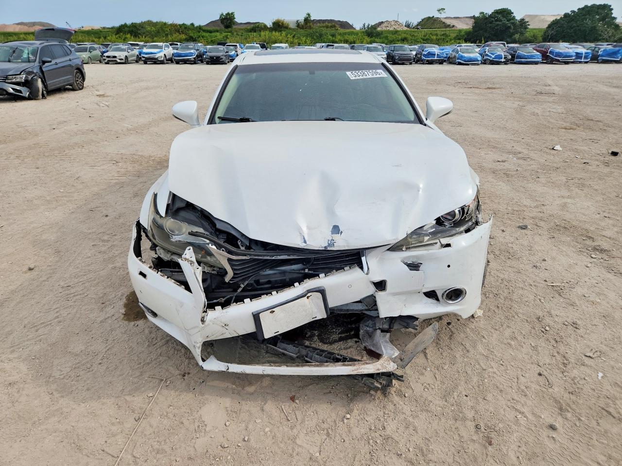 2015 Lexus Gs 350 White vin: JTHCE1BL3FA004136