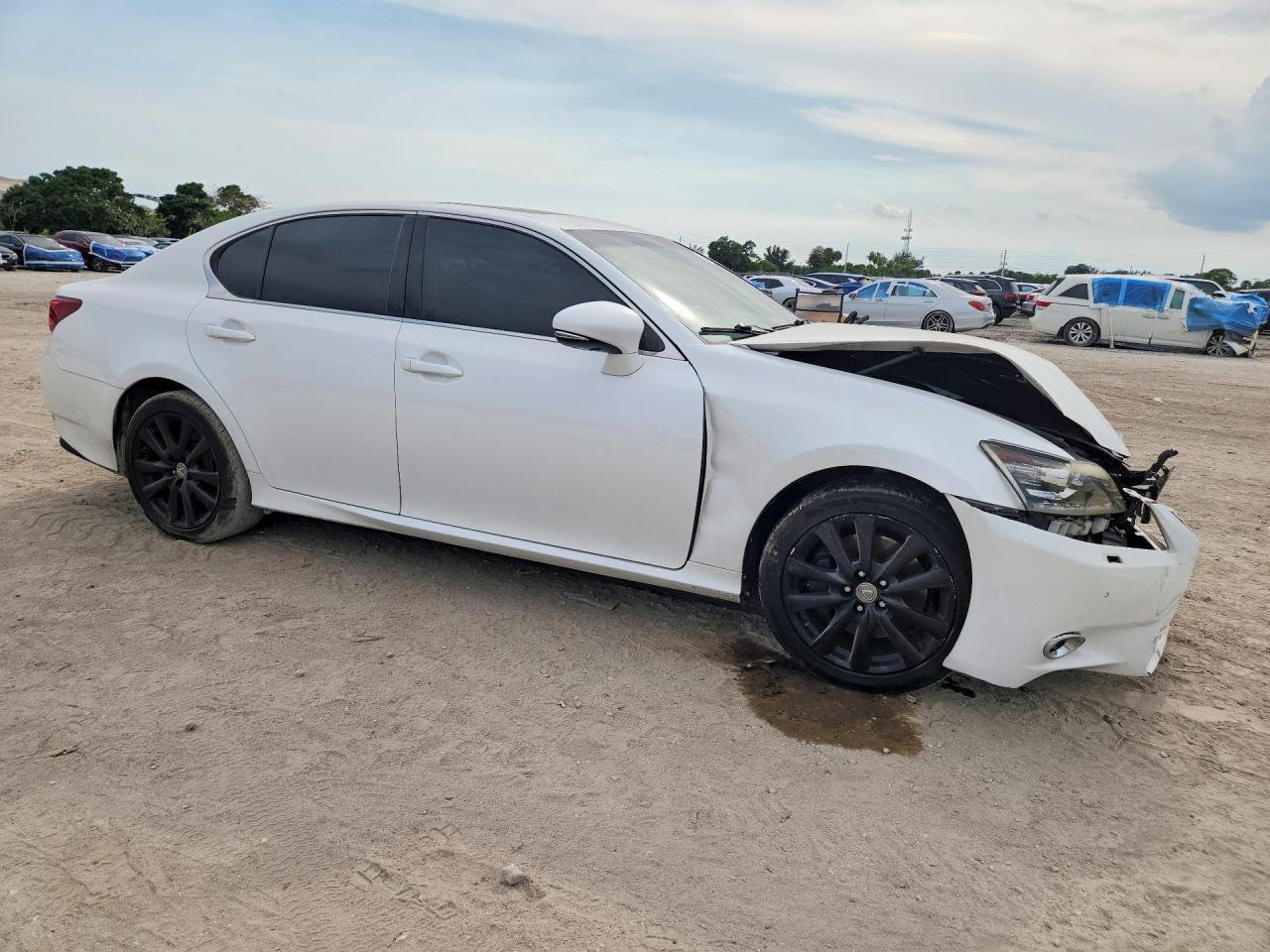 2015 Lexus Gs 350 White vin: JTHCE1BL3FA004136