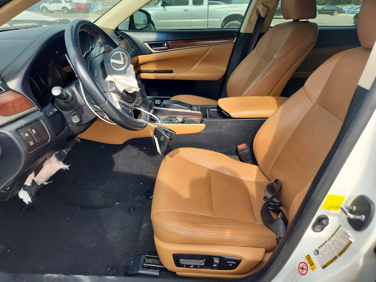 2015 Lexus Gs 350 White vin: JTHCE1BL3FA004136