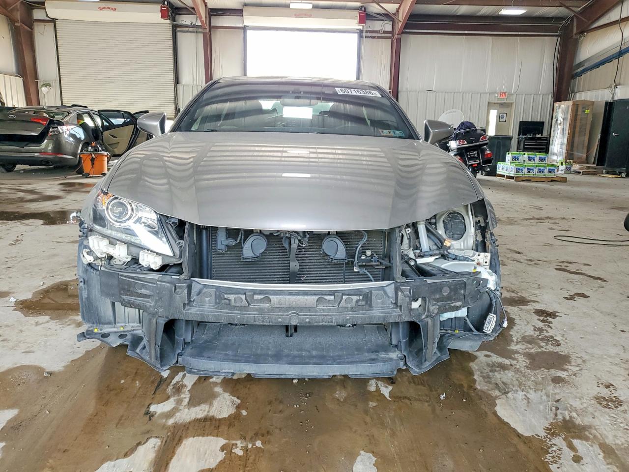 2015 Lexus Gs 350 Gray vin: JTHCE1BL3FA007487