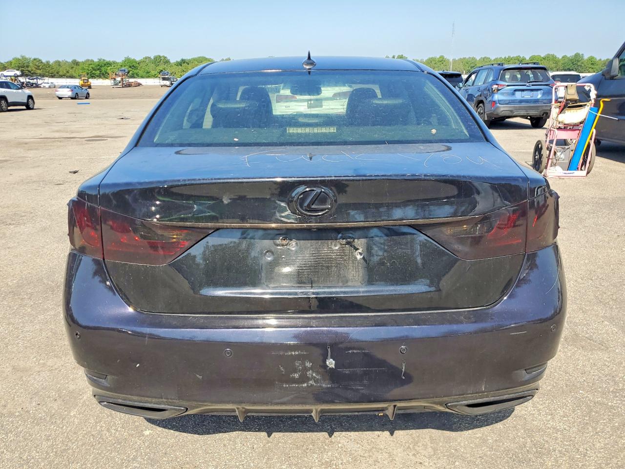 2013 Lexus Gs 350 Black vin: JTHCE1BL4D5004023
