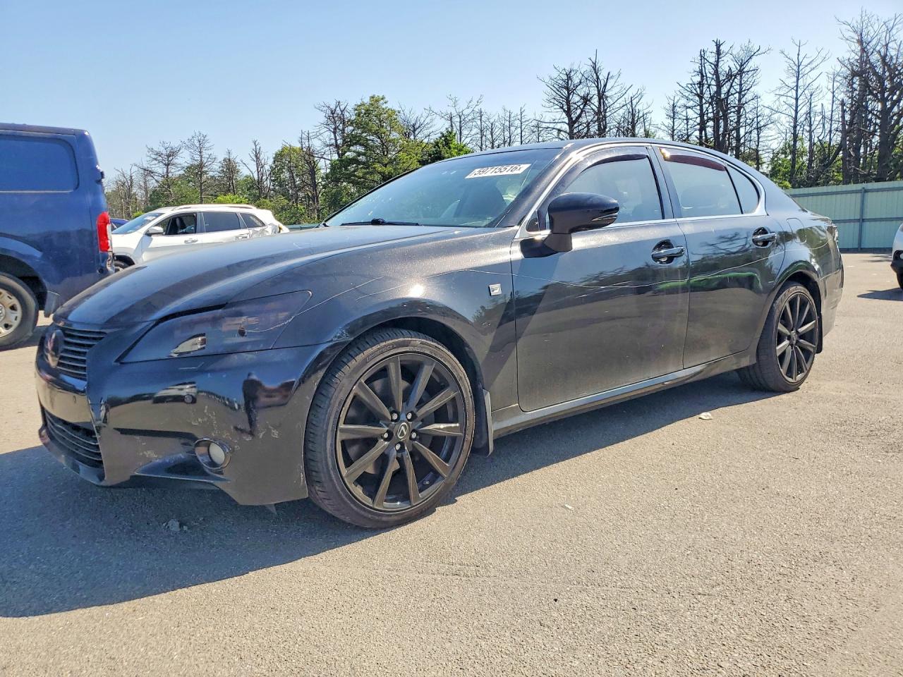 2013 Lexus Gs 350 Black vin: JTHCE1BL4D5004023